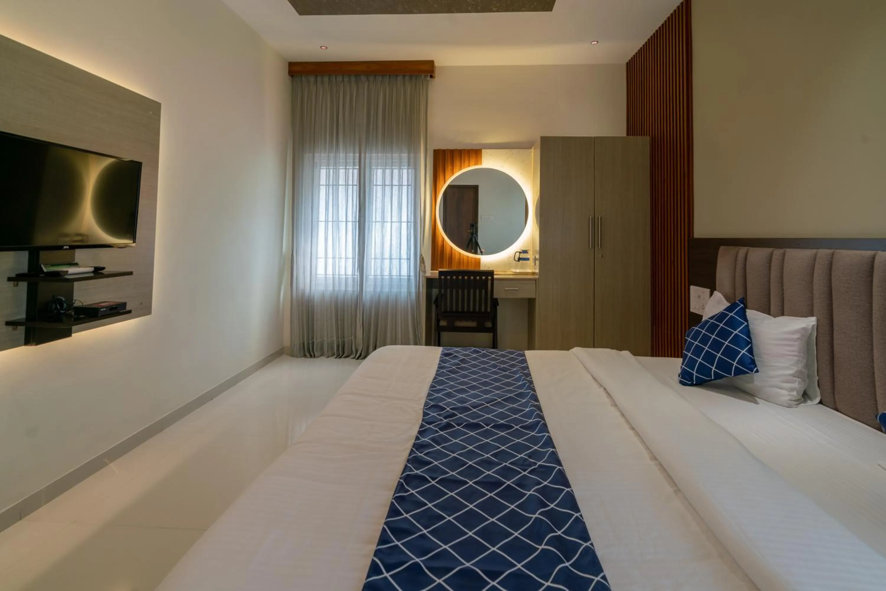 Bedroom, Bed in THE SURRYA MAX RESIDENCY