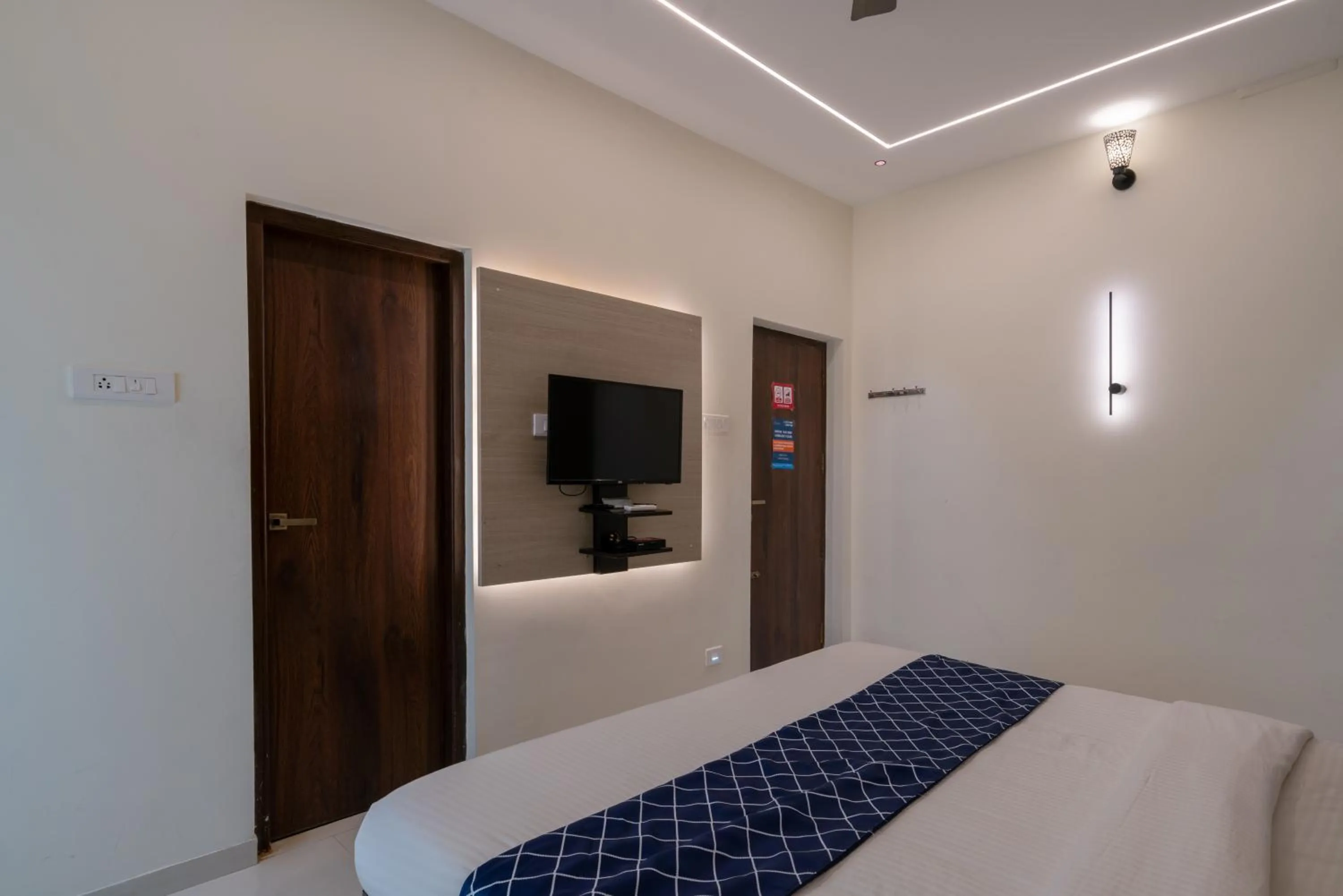 TV and multimedia, Bed in THE SURRYA MAX RESIDENCY