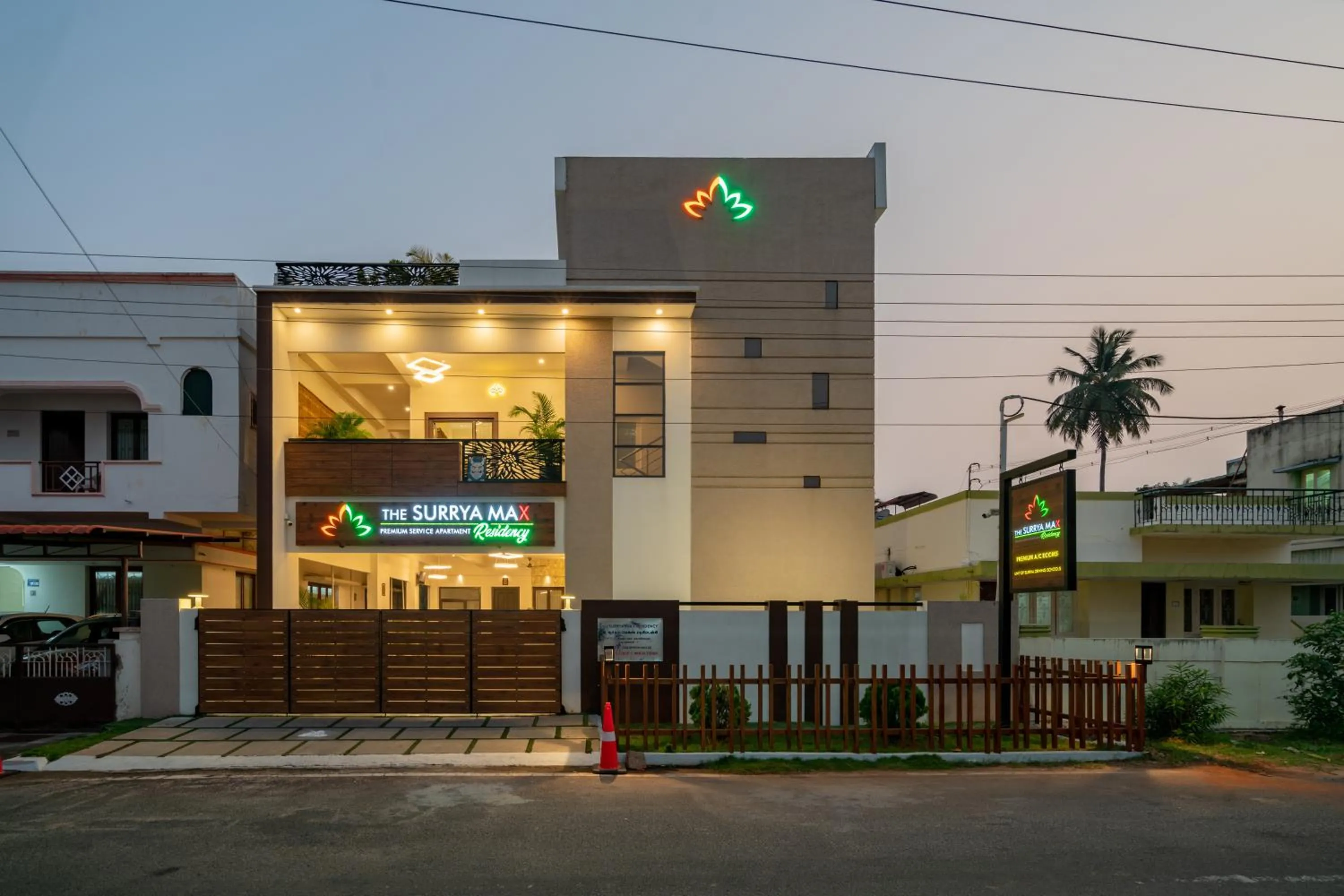 Property building in THE SURRYA MAX RESIDENCY