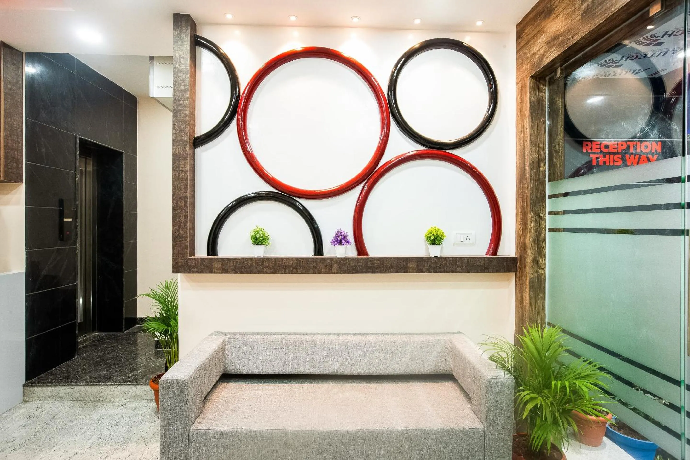 Lobby or reception in Hotel Park Tower