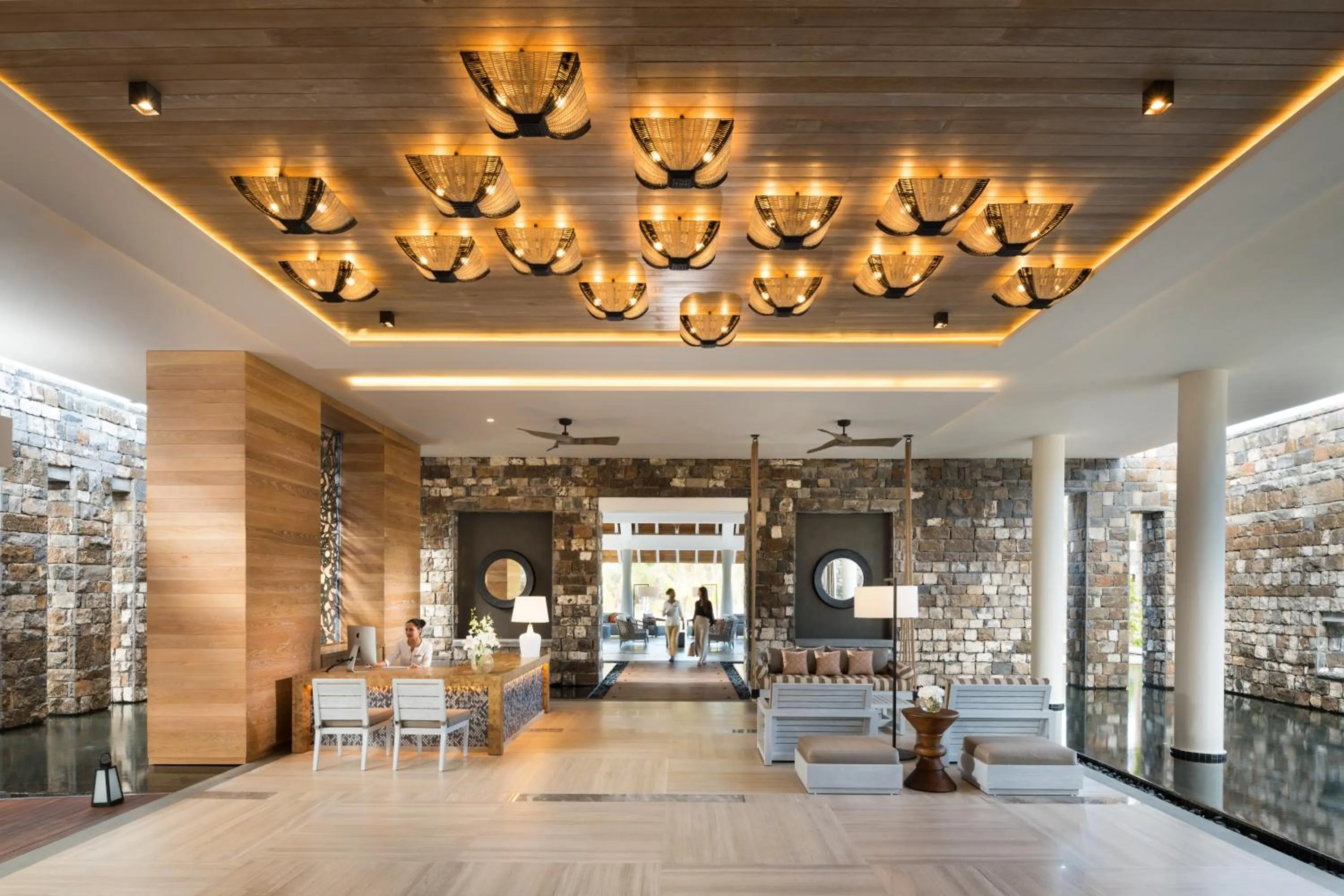Lobby or reception in Anantara Iko Mauritius Resort & Villas