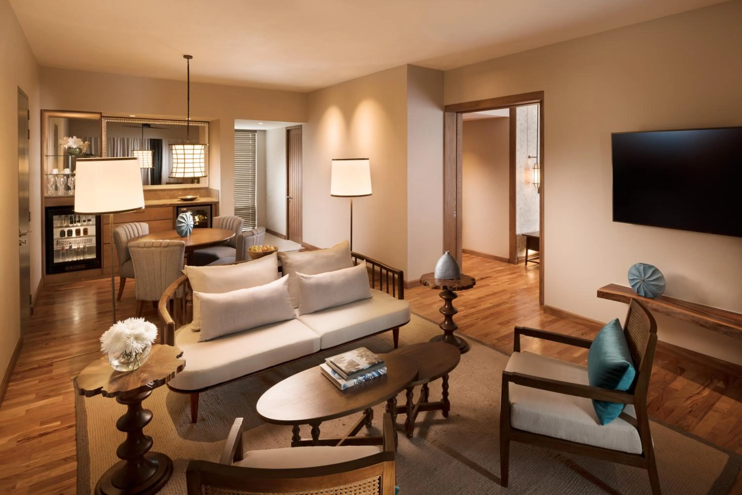 Living room in Anantara Iko Mauritius Resort & Villas