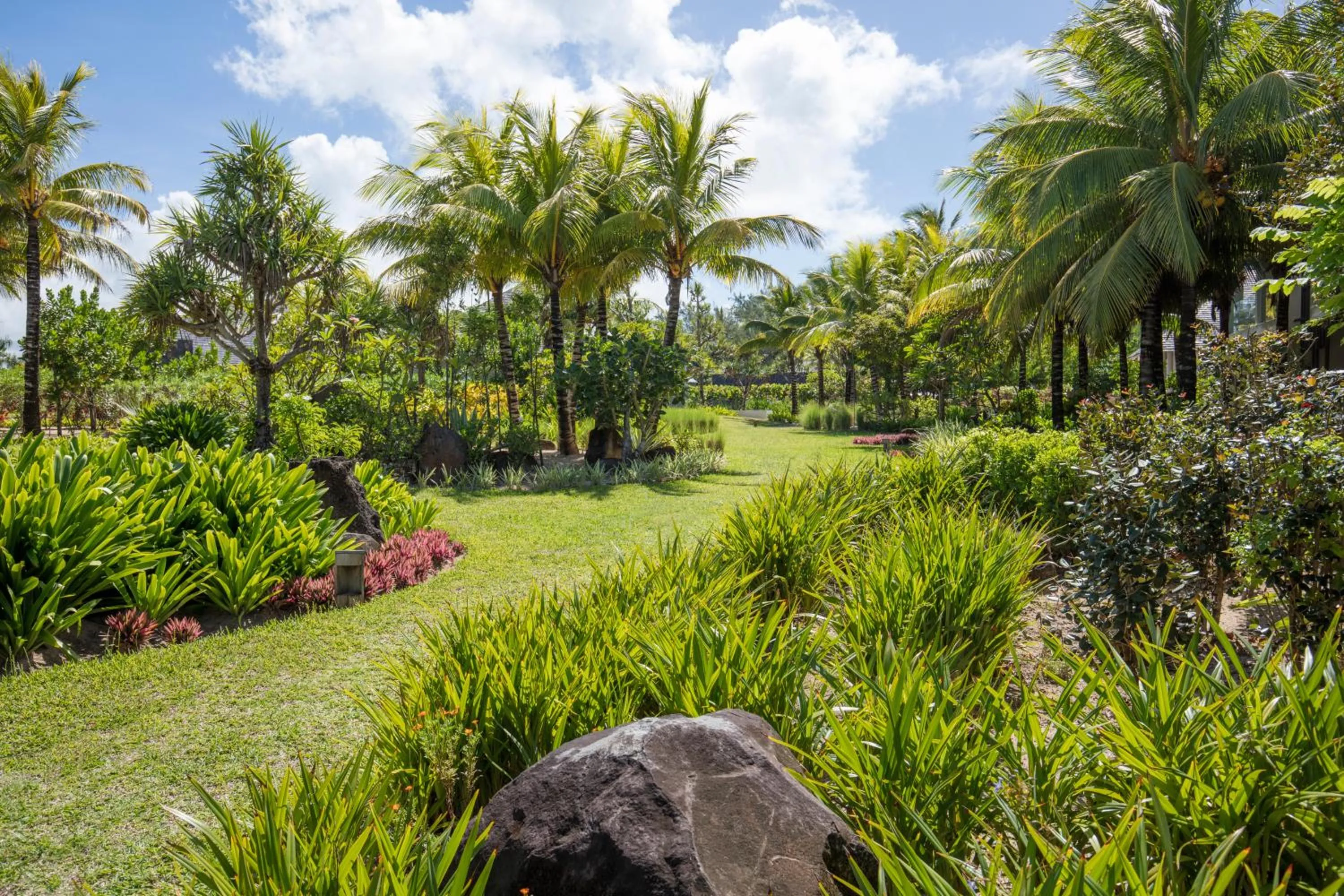 Garden in Anantara Iko Mauritius Resort & Villas