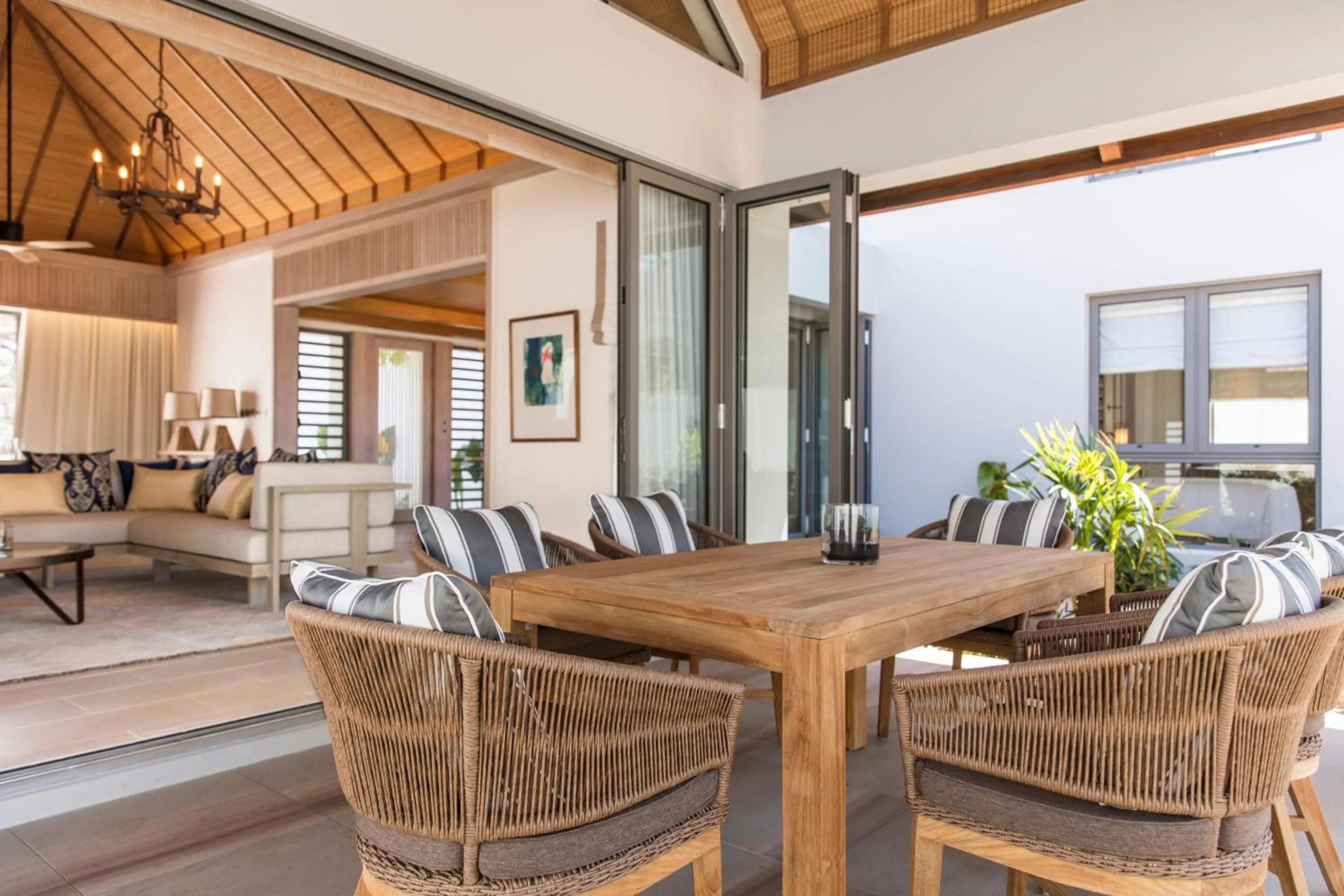 Balcony/Terrace in Anantara Iko Mauritius Resort & Villas