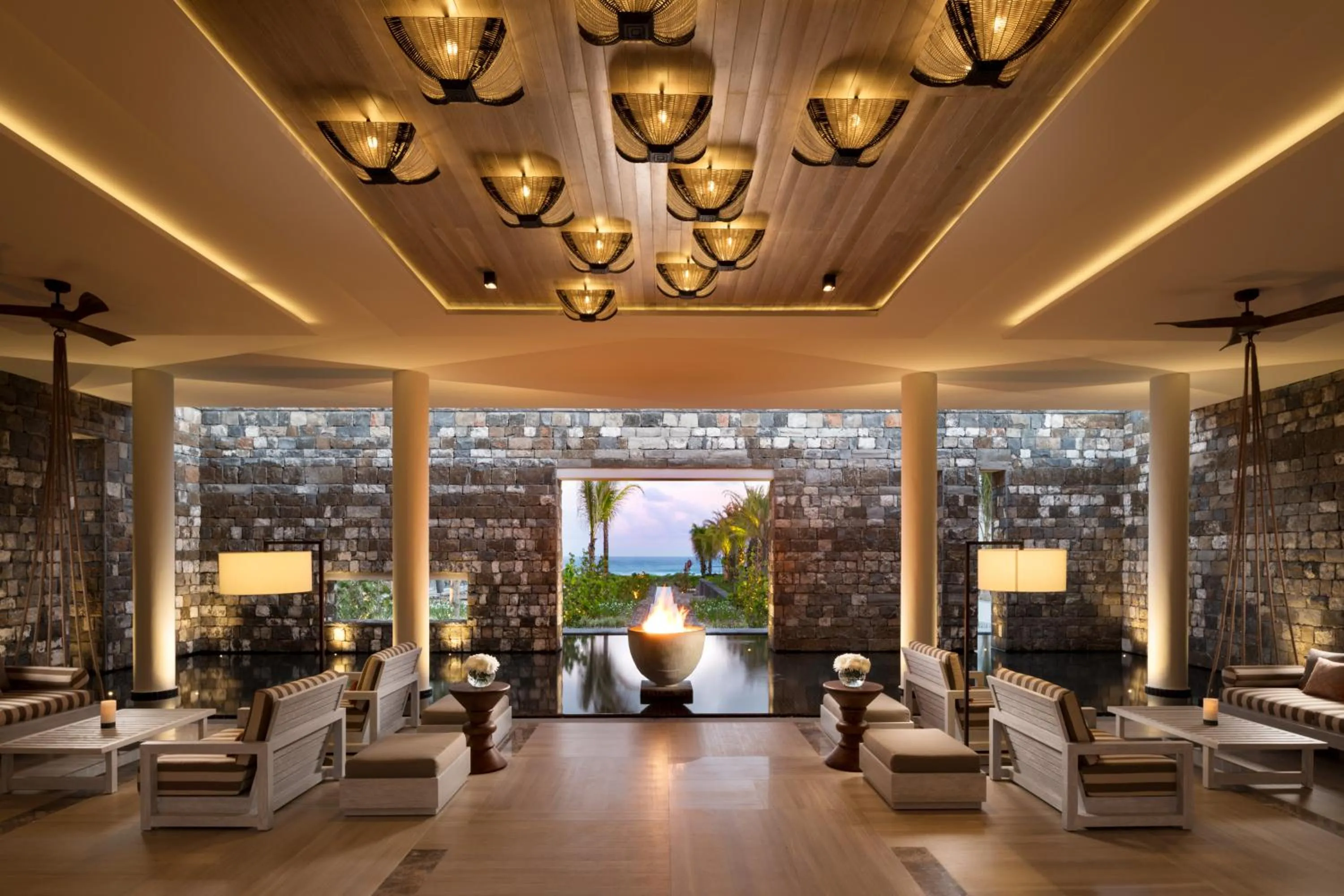 Lobby or reception in Anantara Iko Mauritius Resort & Villas