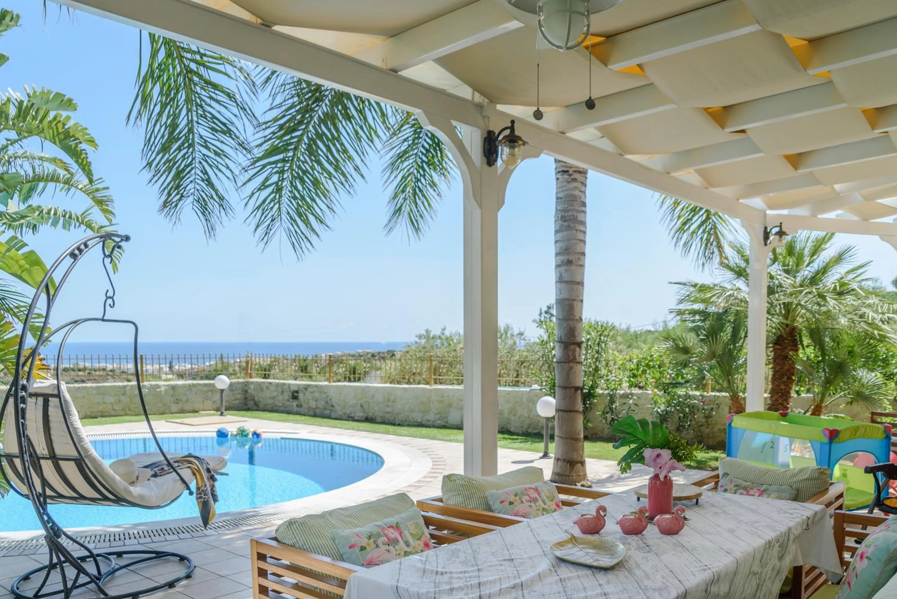 Balcony/Terrace in Pandora Villas