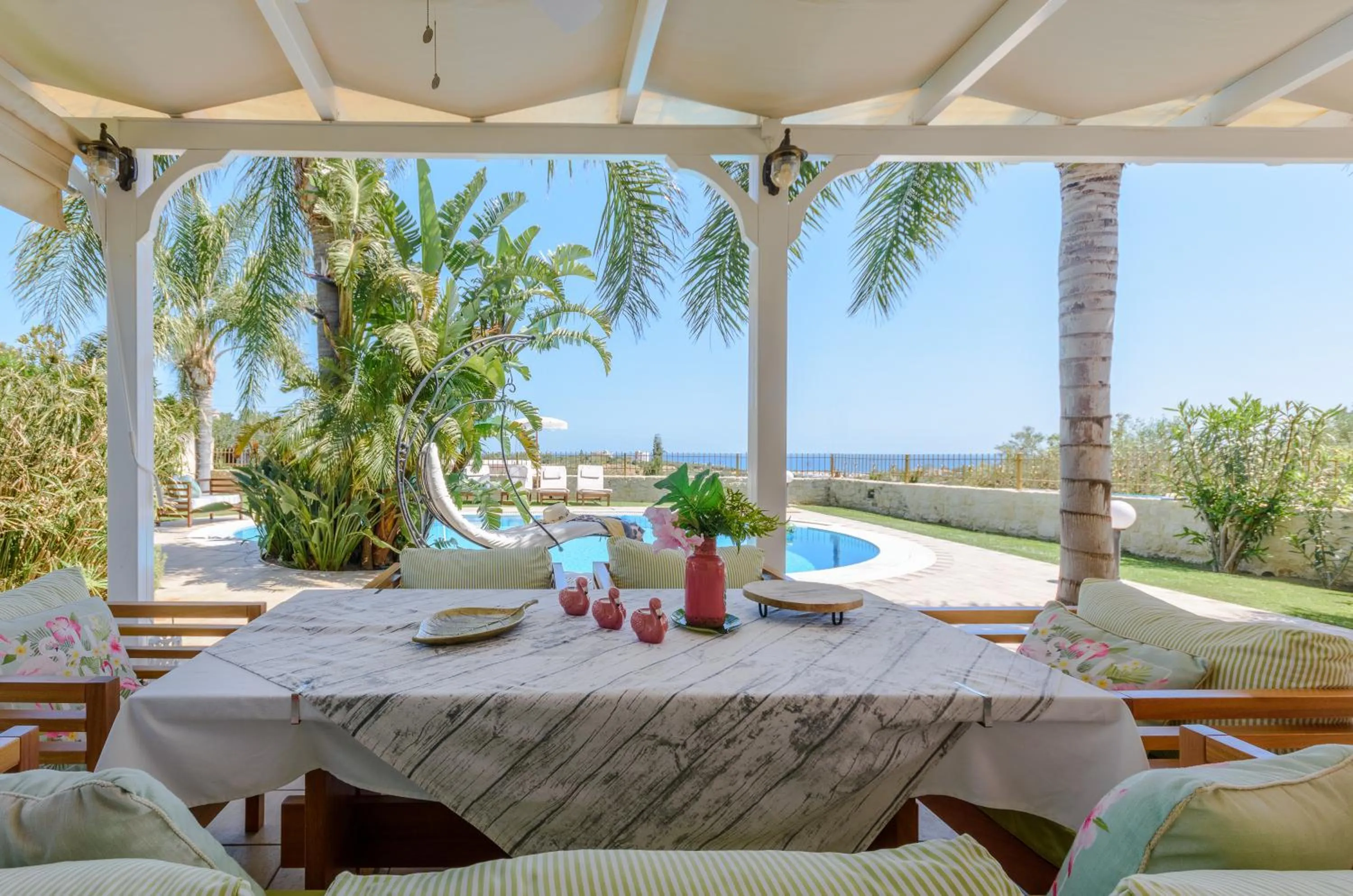 Sea view in Pandora Villas