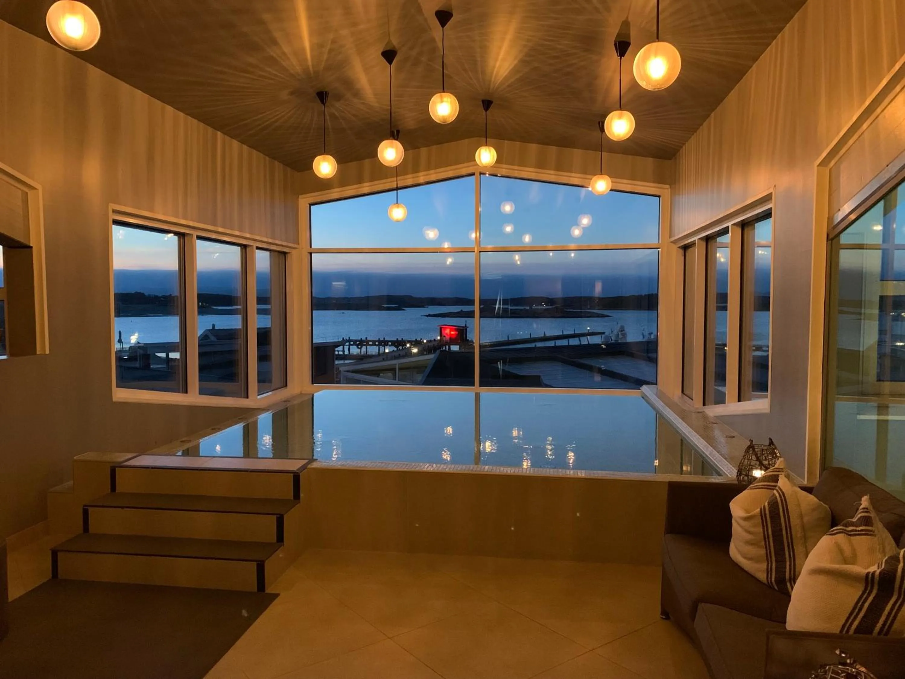 Pool view in Tanumstrand SPA & Resort Stugor