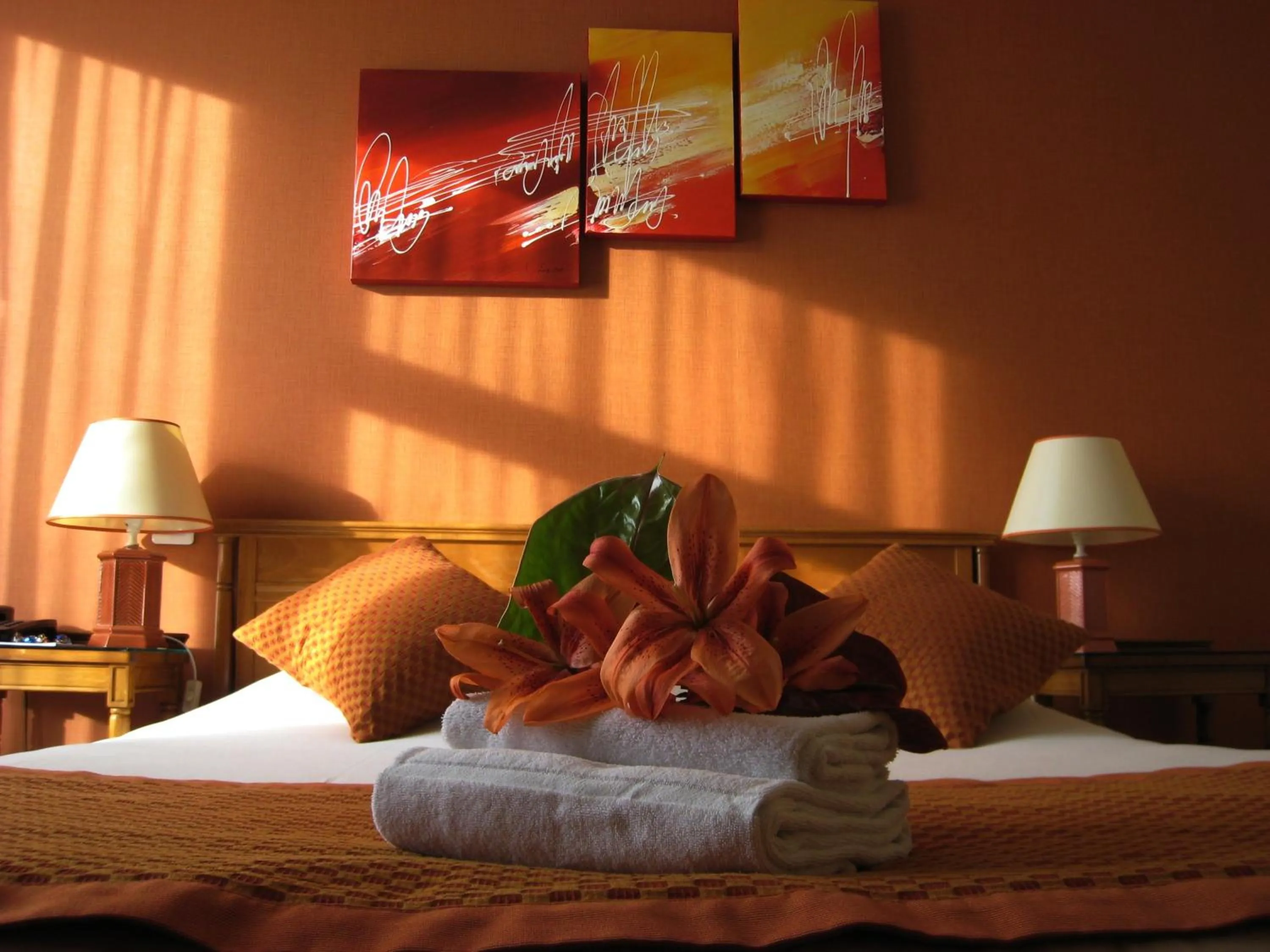 Bed in Le Grand Monarque