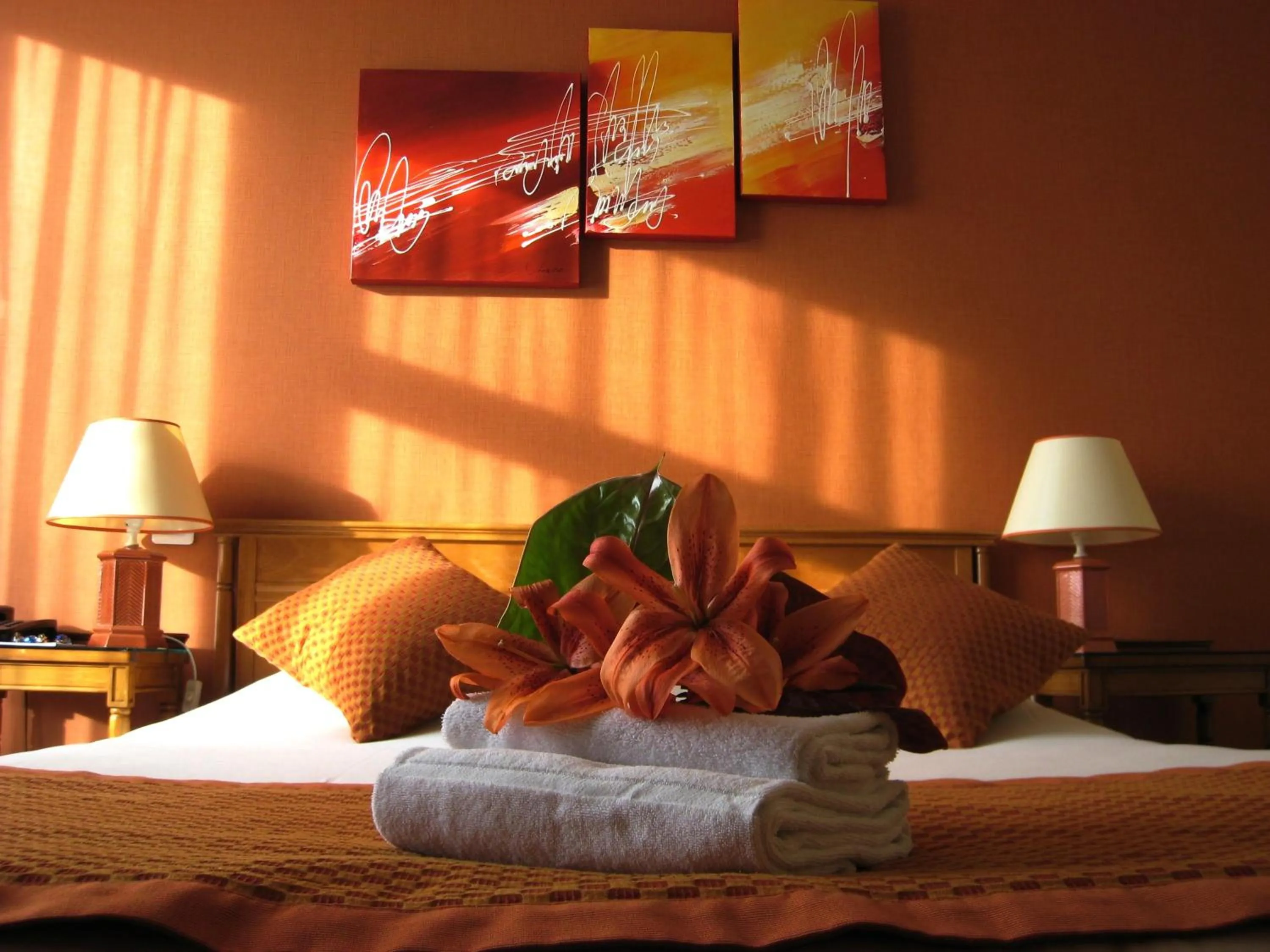 Bed in Le Grand Monarque