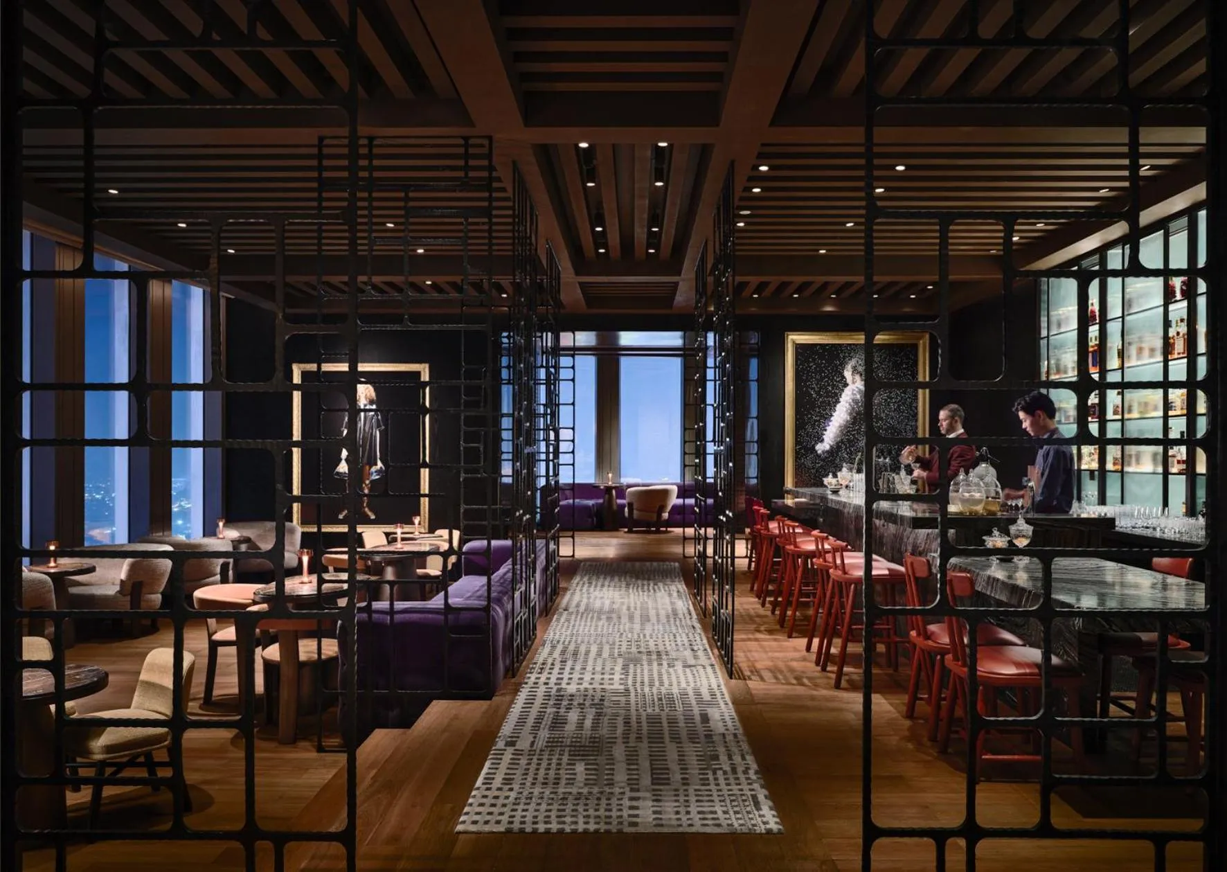 Lounge or bar in Rosewood Guangzhou