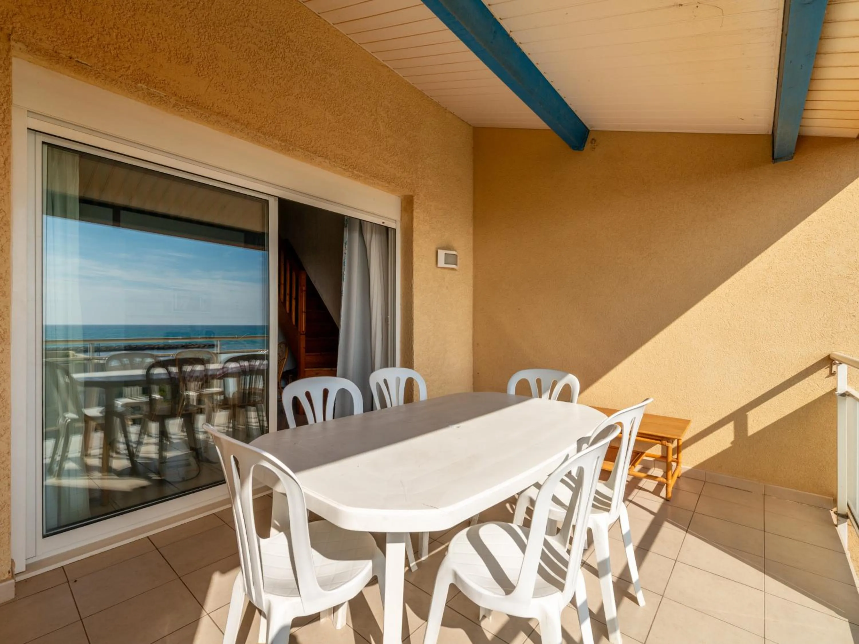 Balcony/Terrace in Vacancéole - Résidence Alizéa Beach