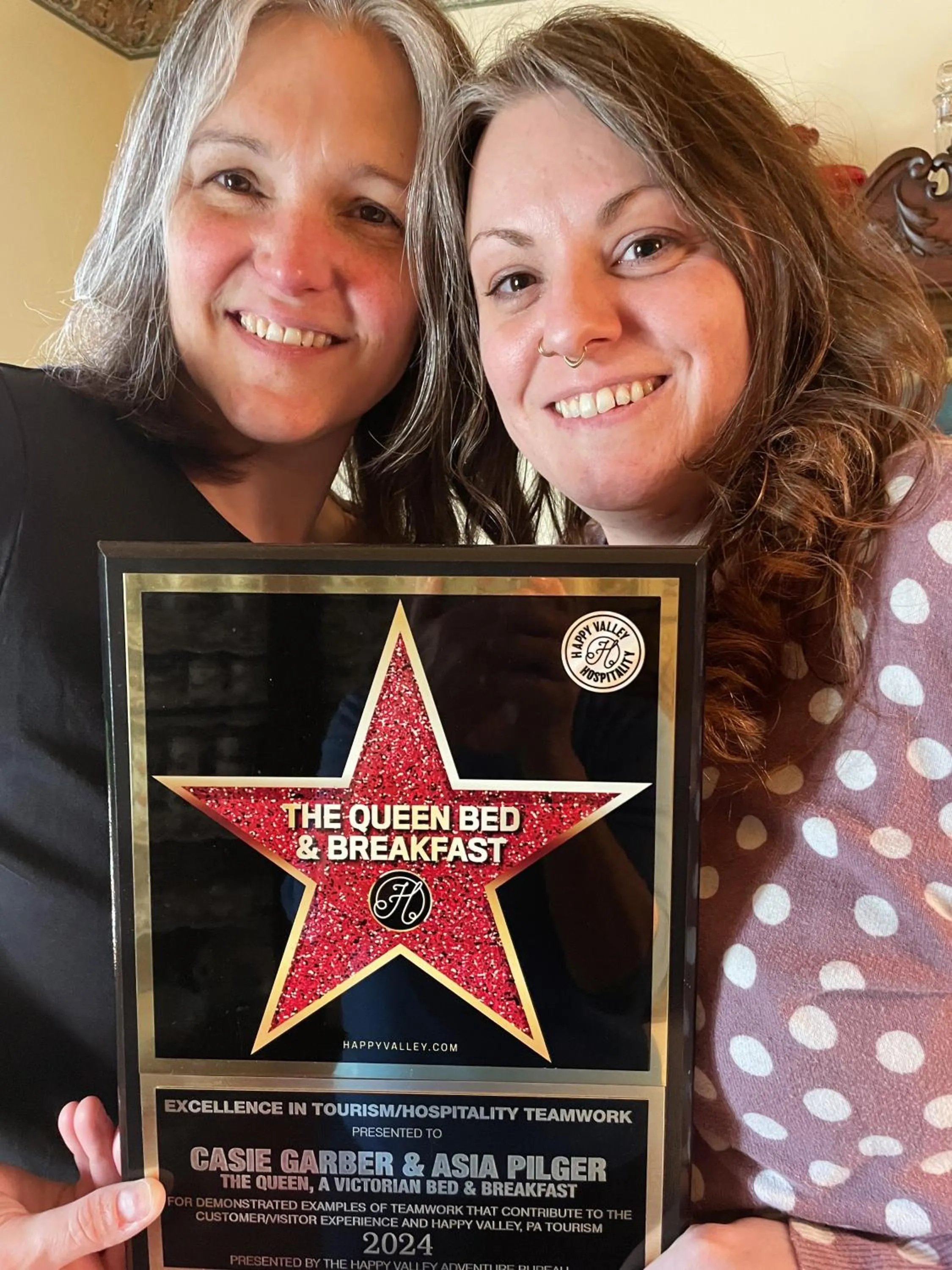 Staff in The Queen, A Victorian Bed & Breakfast