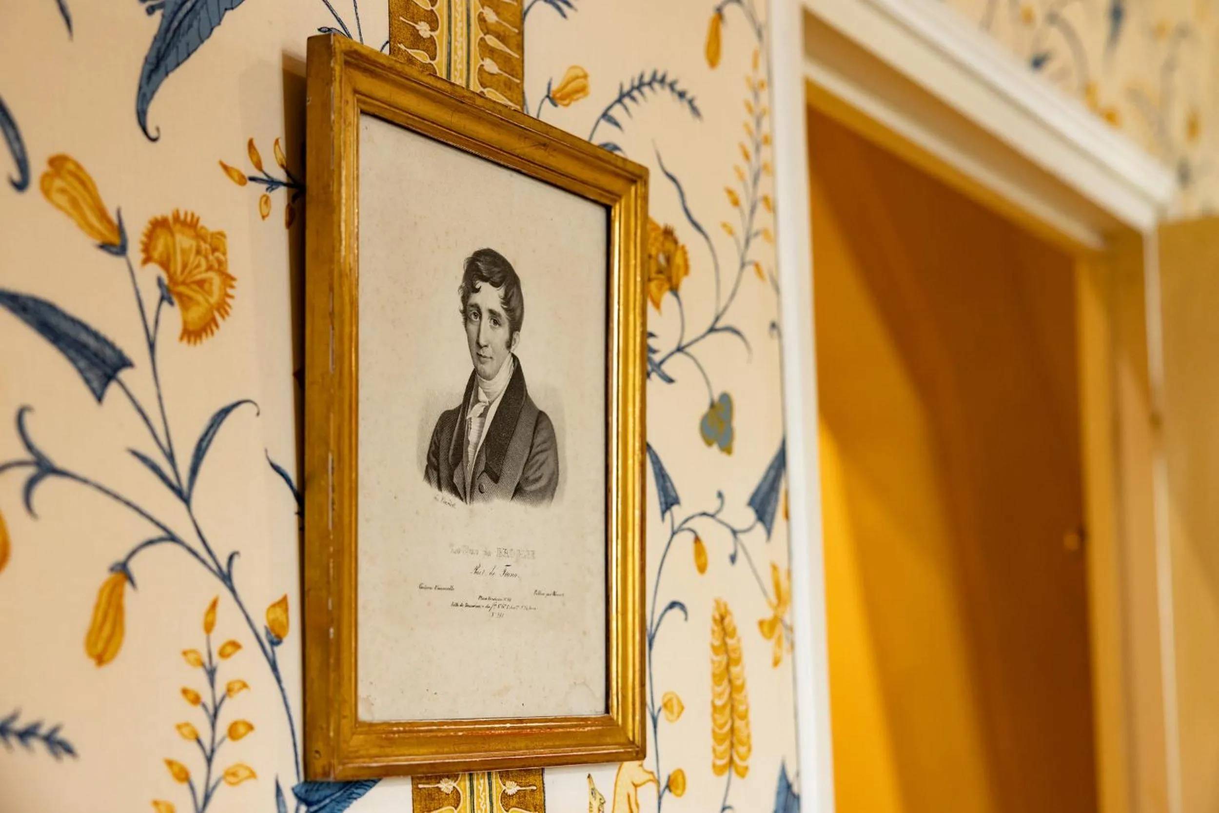 Decorative detail in Château De La Bourdaisière