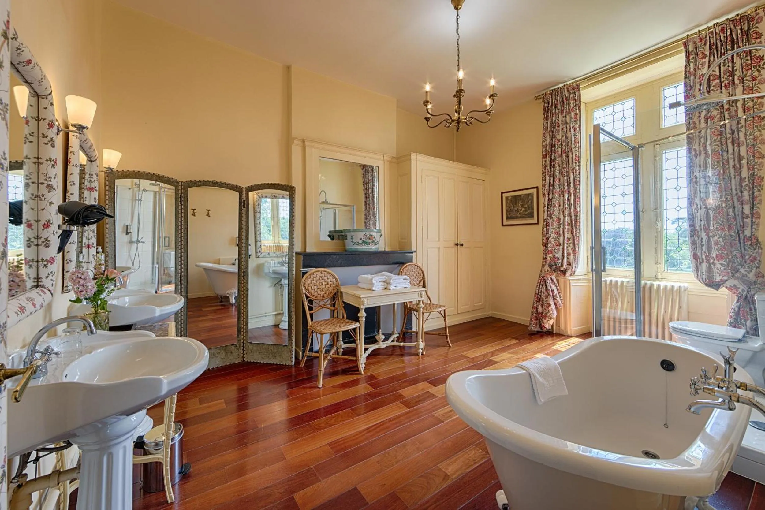 Bathroom in Château De La Bourdaisière