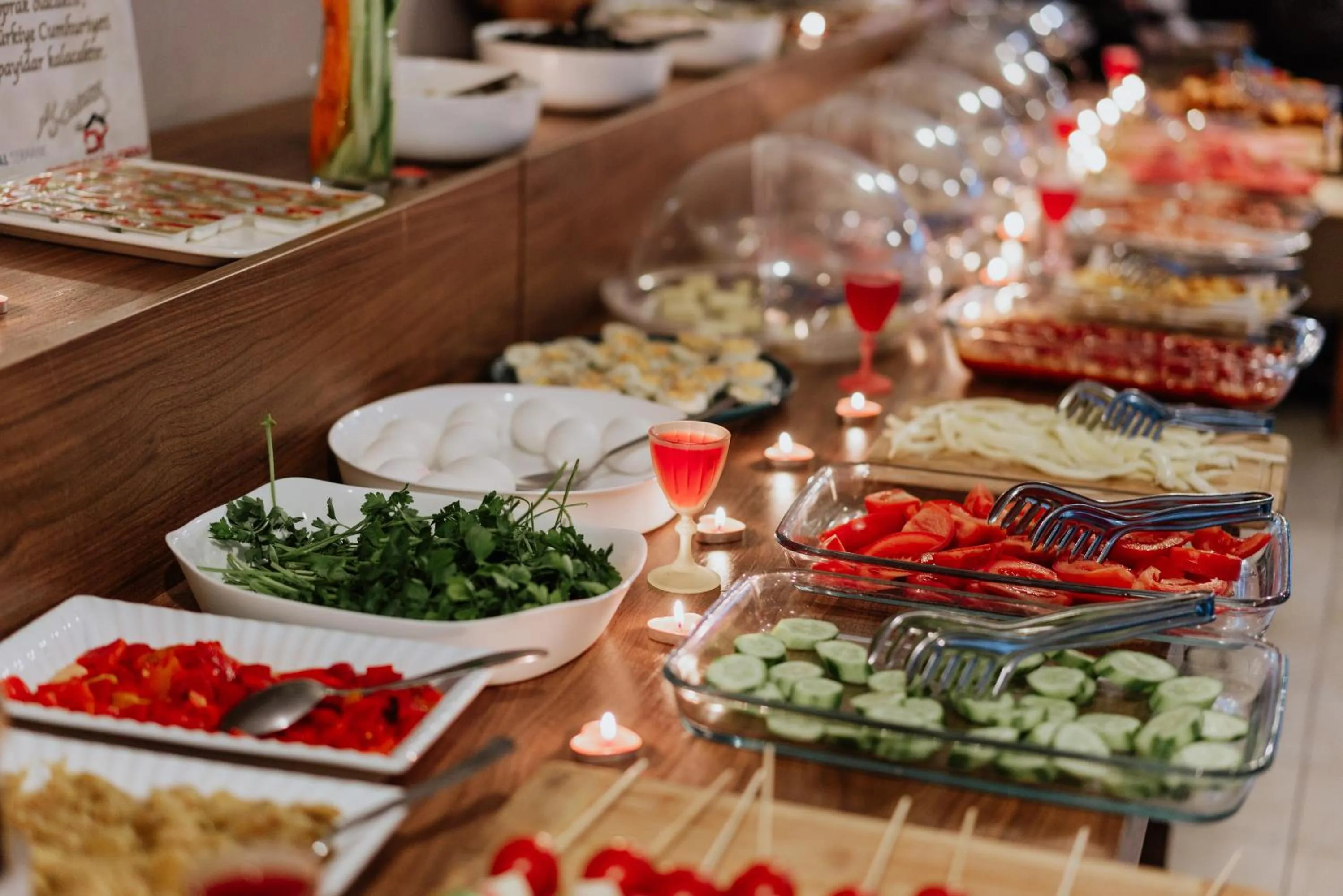 Buffet breakfast in Taşhan Hotel