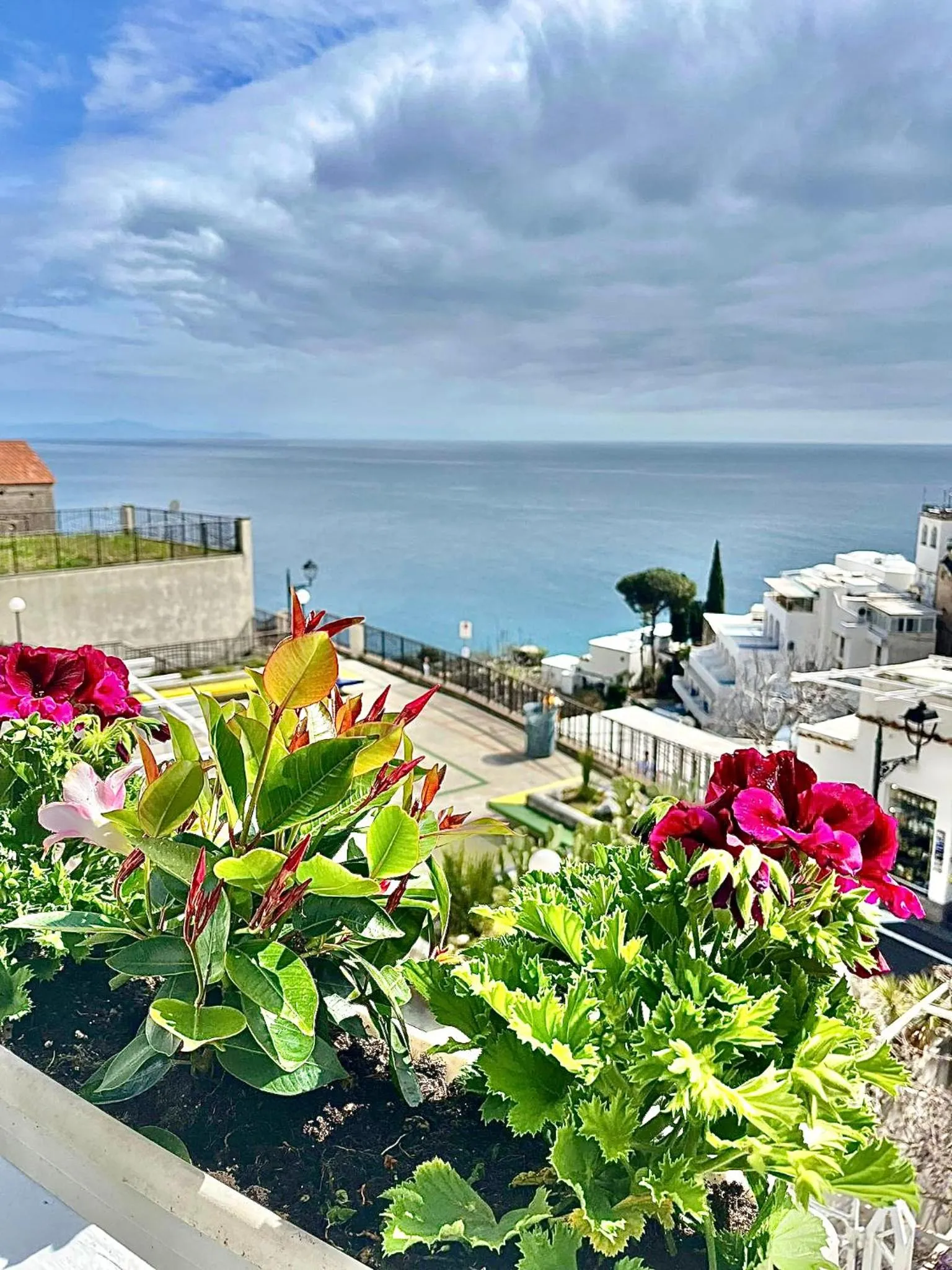 Sea view in Hotel Villa Delle Palme in Positano