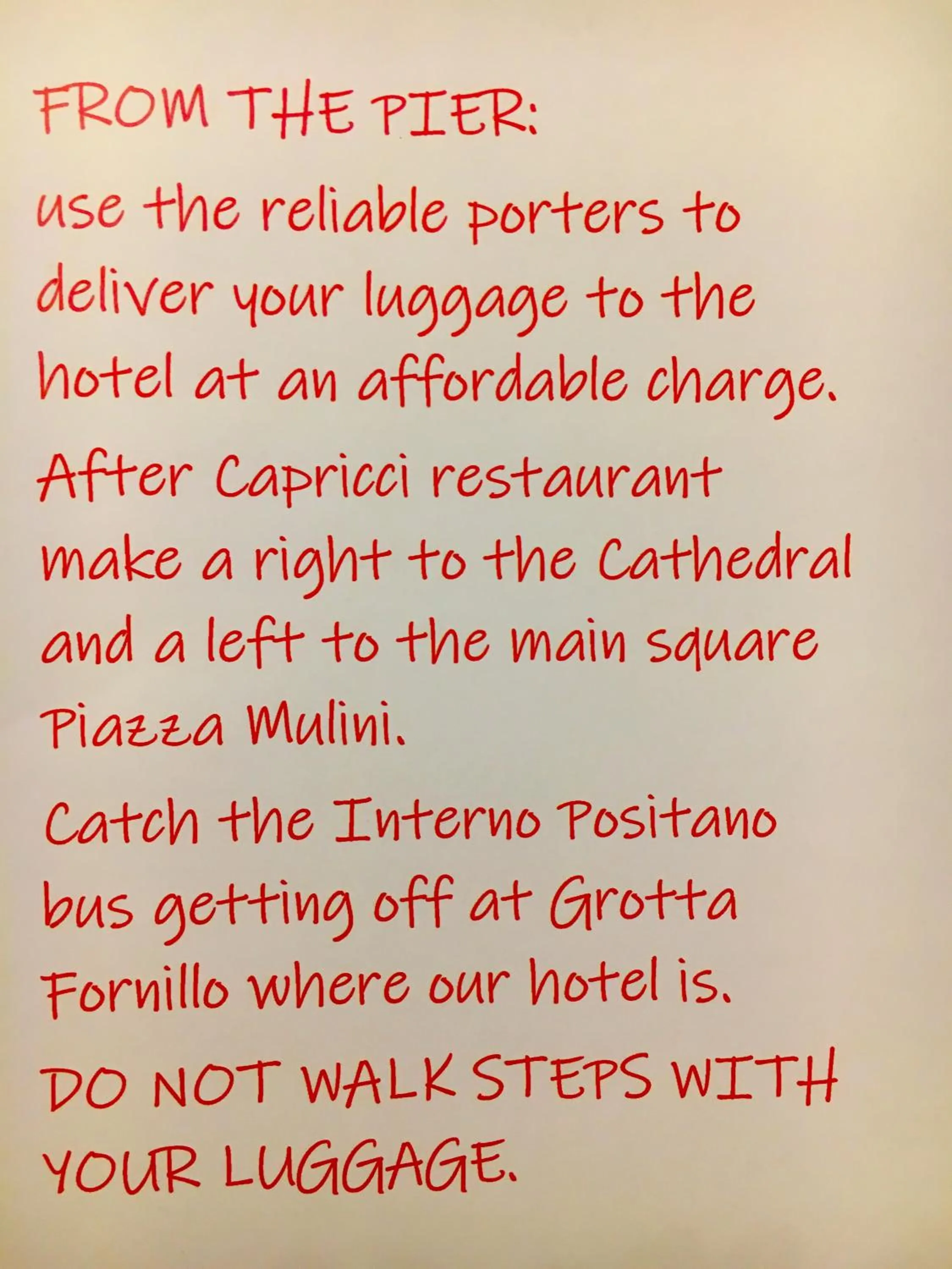 Activities in Hotel Villa Delle Palme in Positano