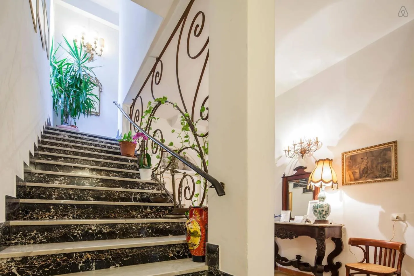 Decorative detail in Hotel Villa Delle Palme in Positano