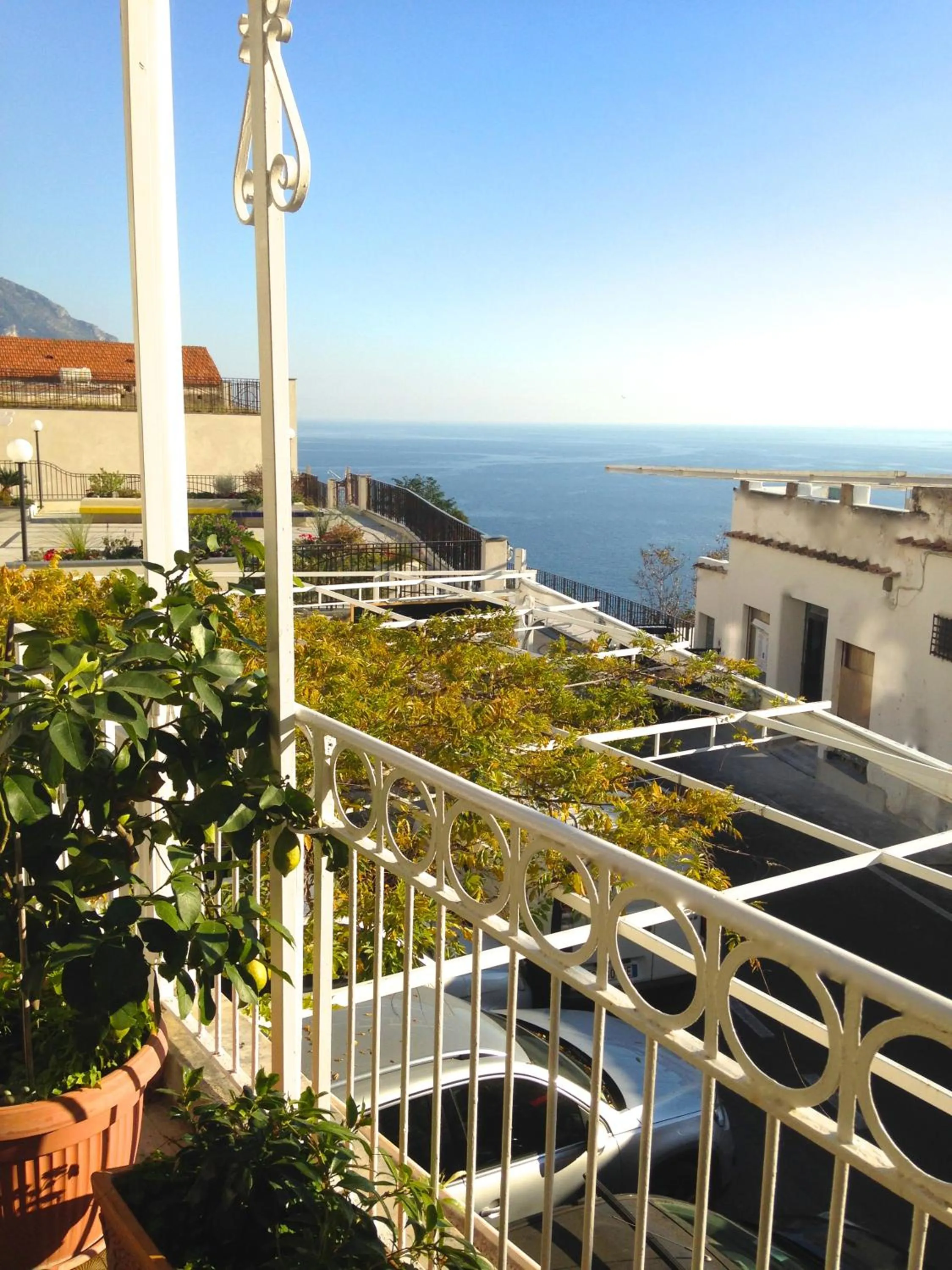 Sea view in Hotel Villa Delle Palme in Positano