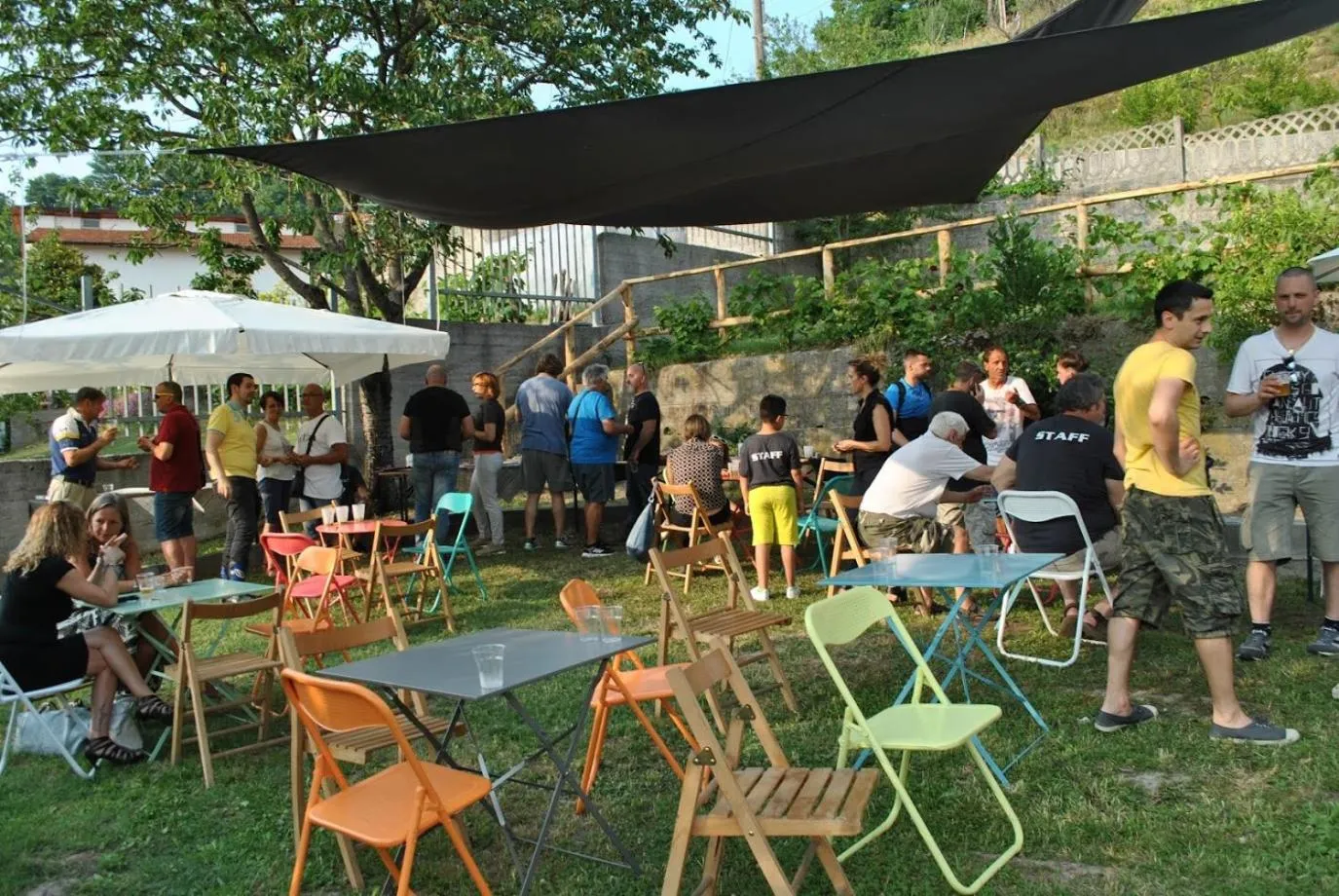 Patio in Italian Piston House Sport Moto Rent