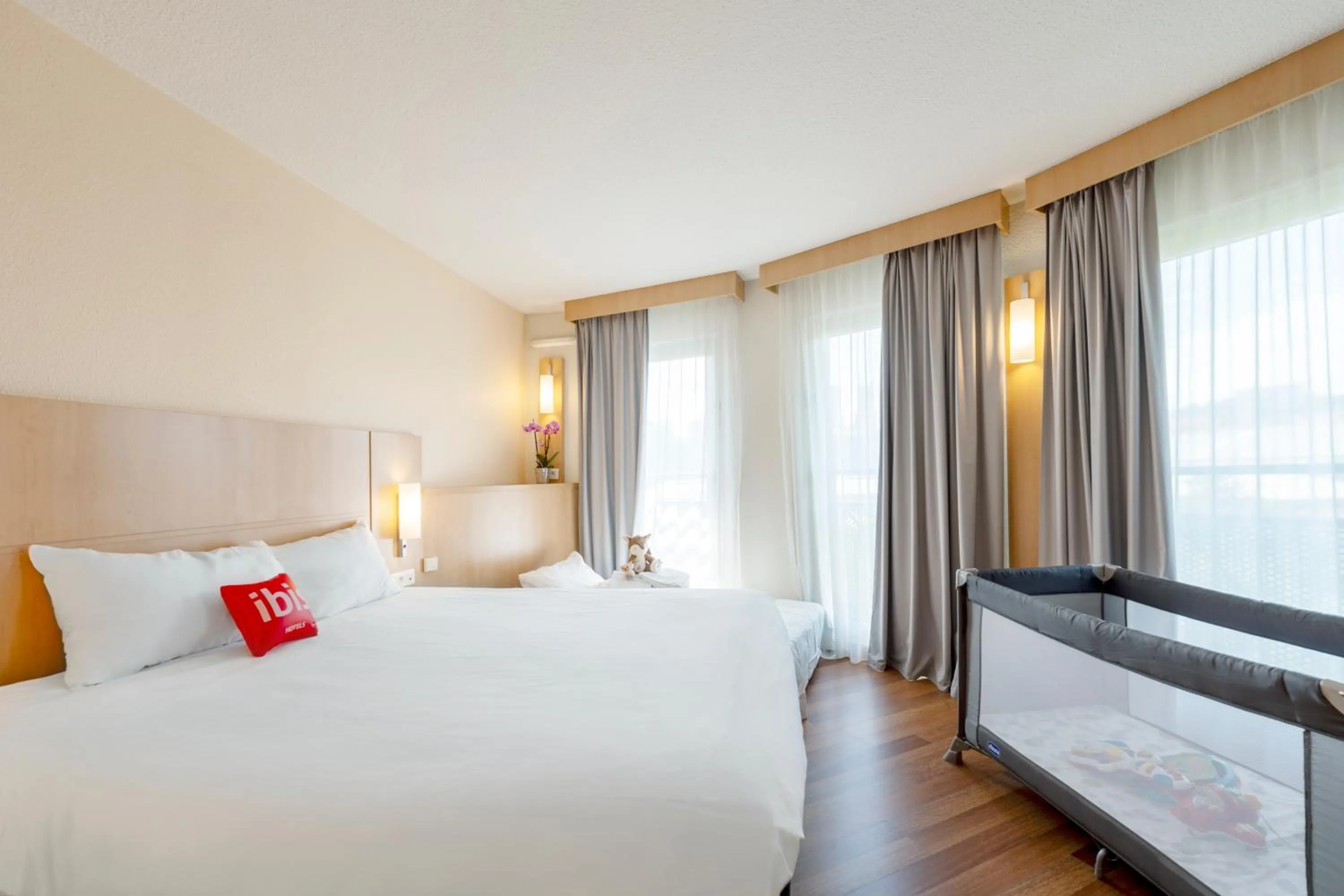 Bed in ibis Nancy Centre Gare et Congres