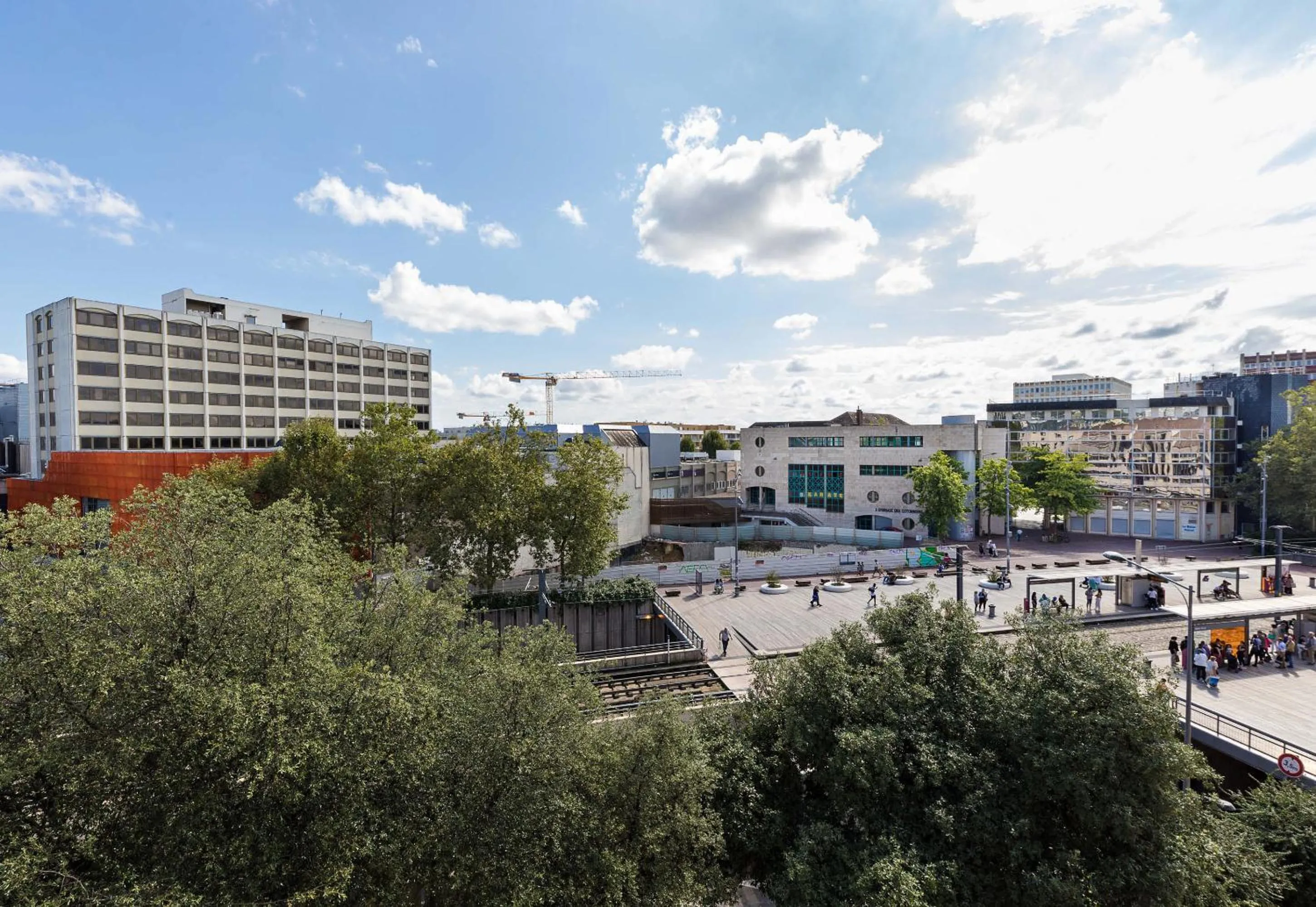 City view in B&B HOTEL Rouen Centre Rive Gauche