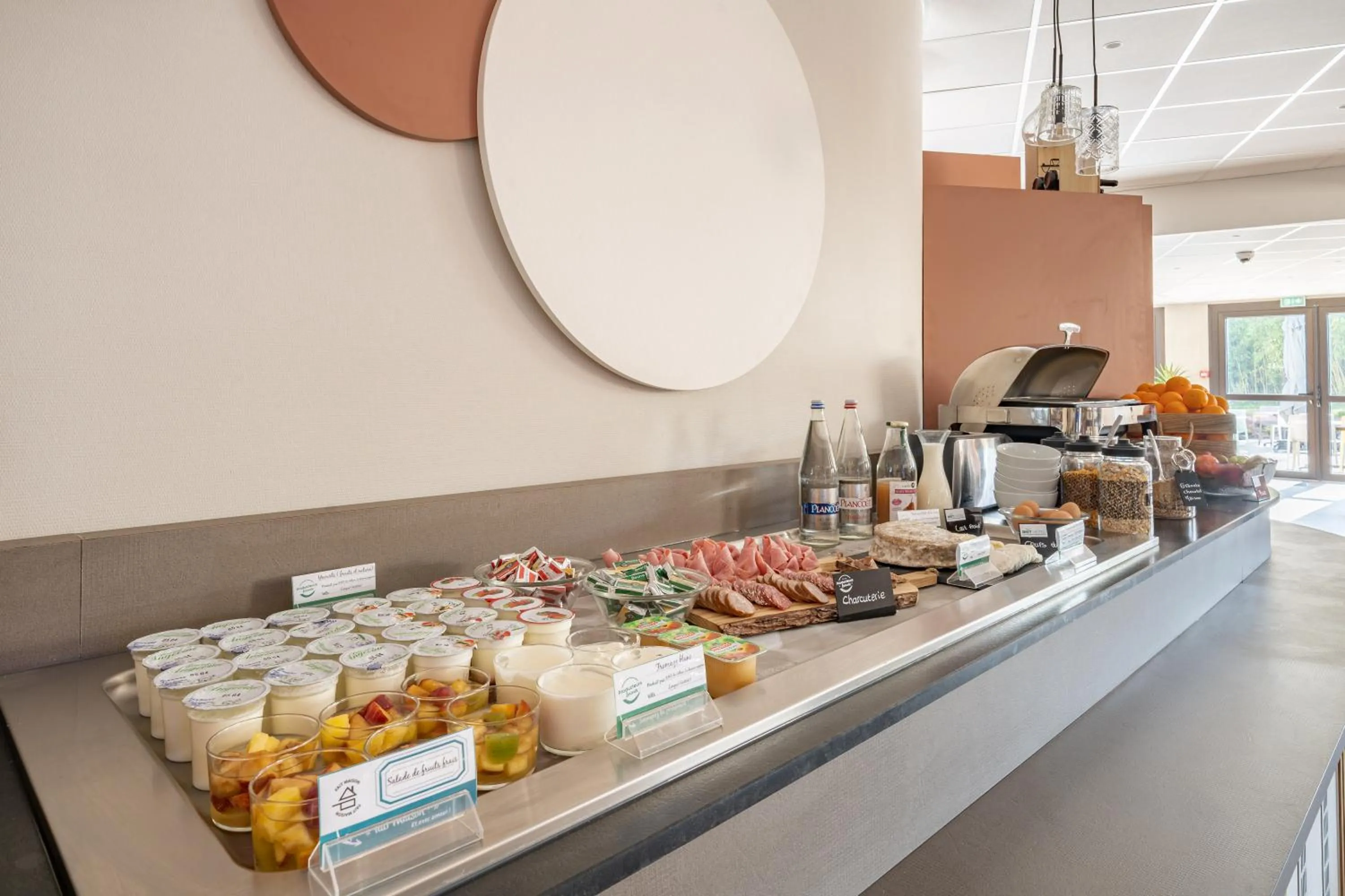 Buffet breakfast in Brit Hotel Angers Parc Expo - L'Acropole