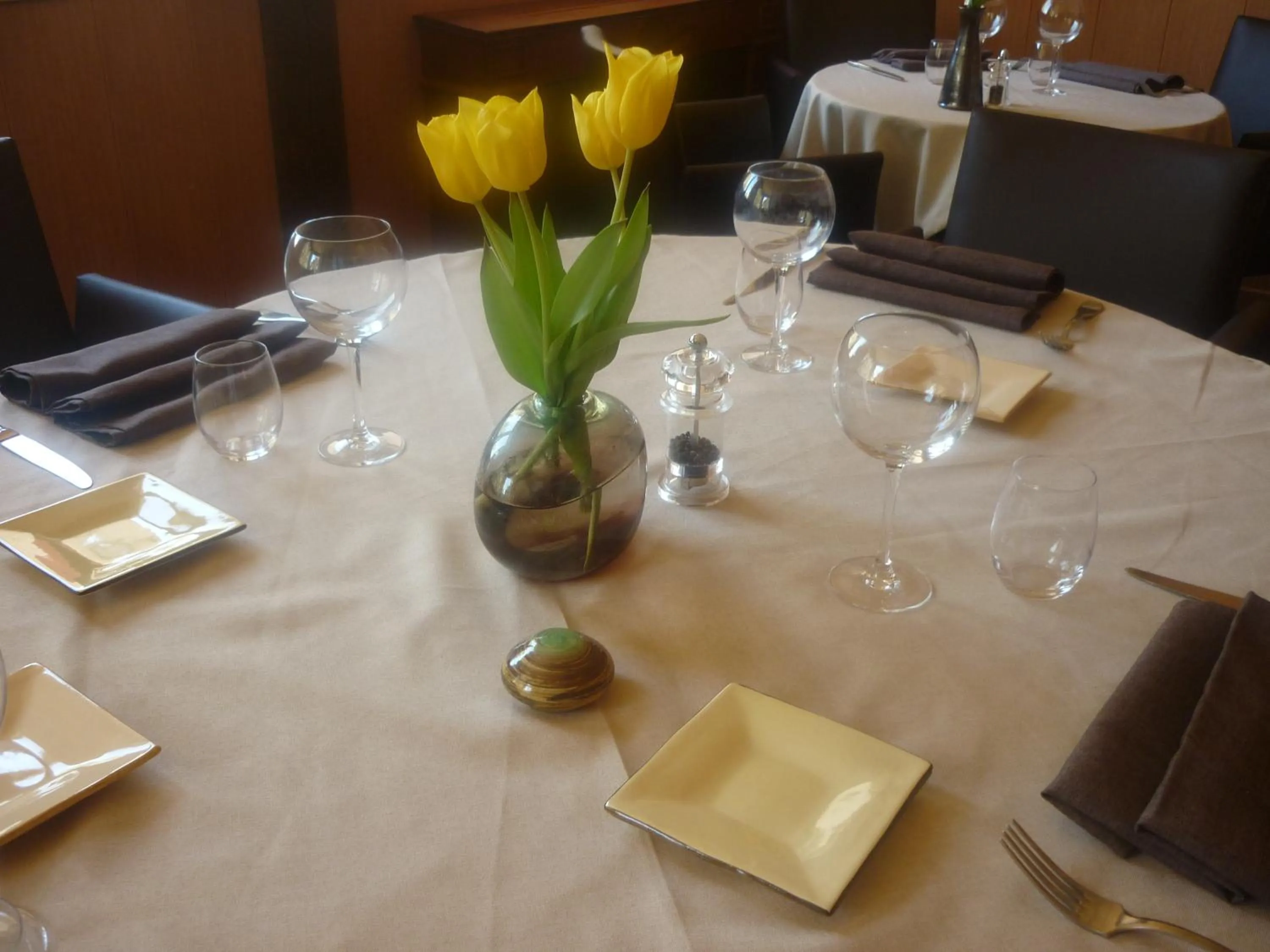 Decorative detail in Logis Hotel Le Relais du Serre