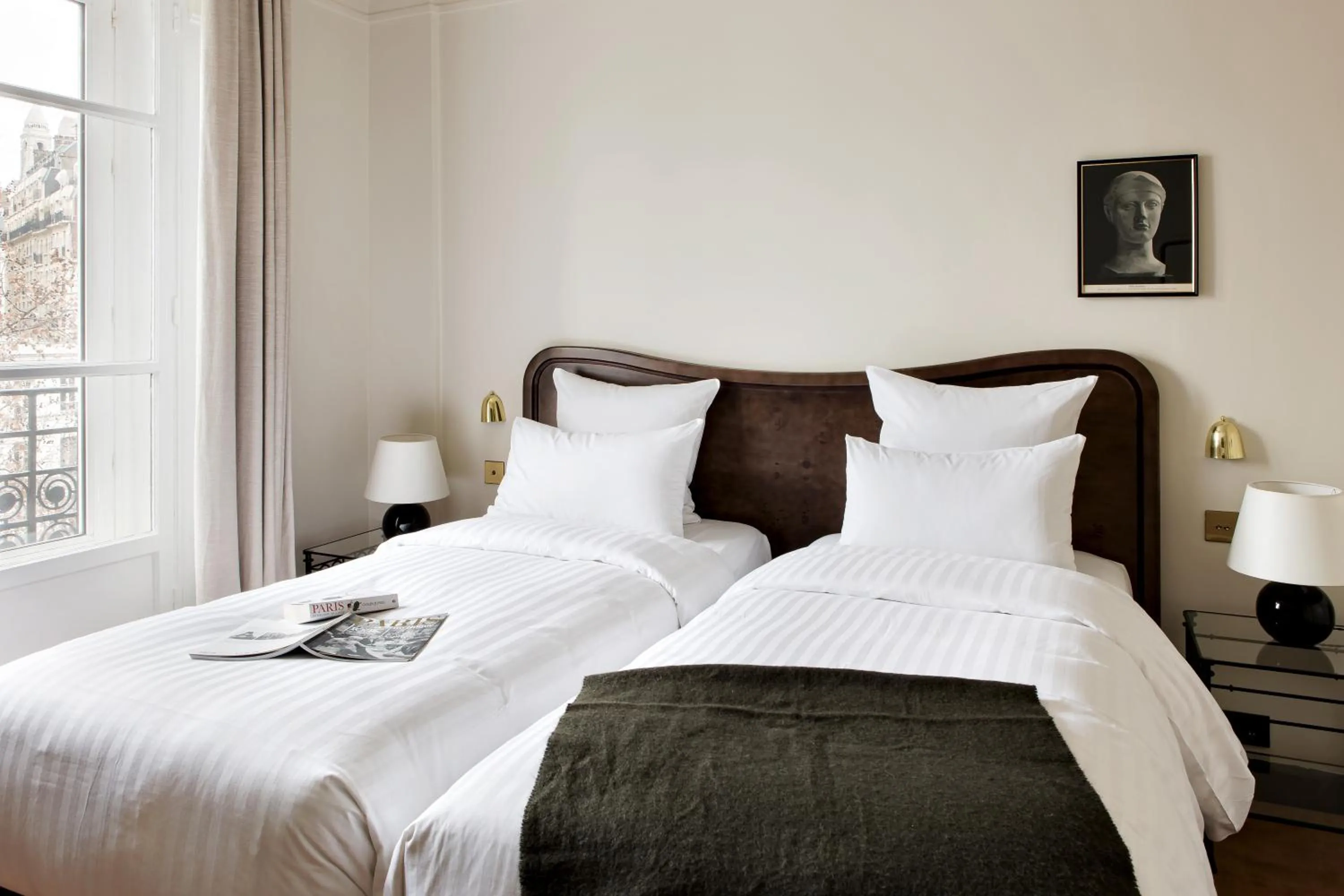 Bed in Hotel Rochechouart, a Member of Design Hotels - Orso Hotels
