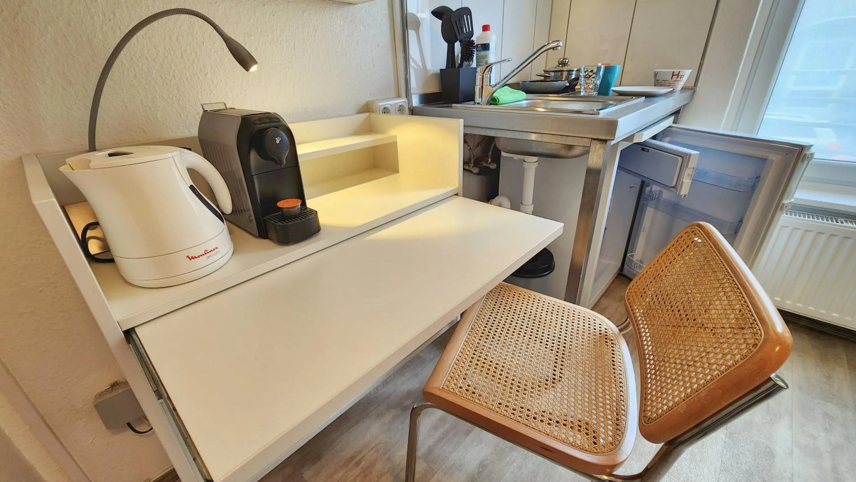 Coffee/tea facilities in Aparthotel B & L