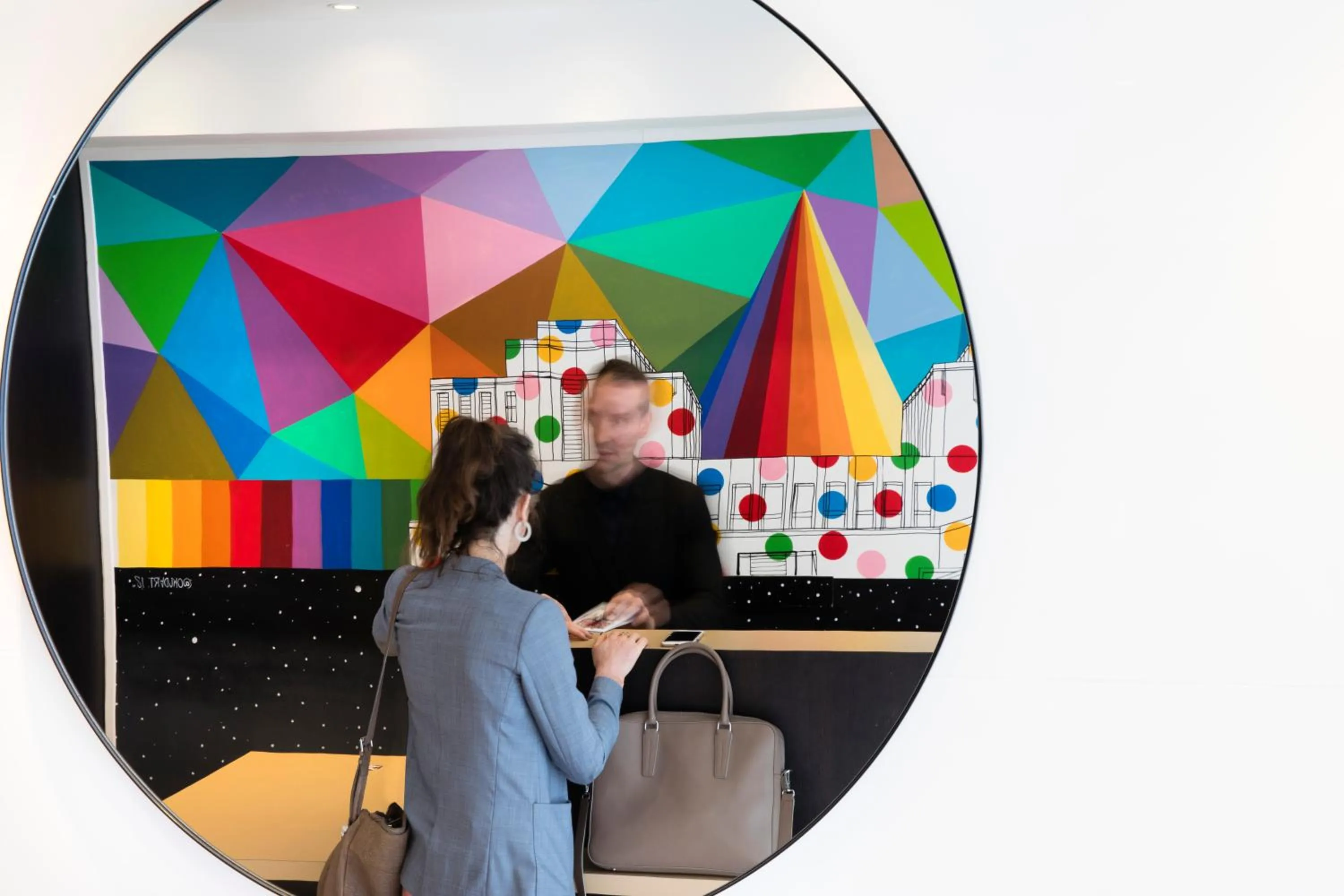 Lobby or reception in Hôtel Palais De Chaillot