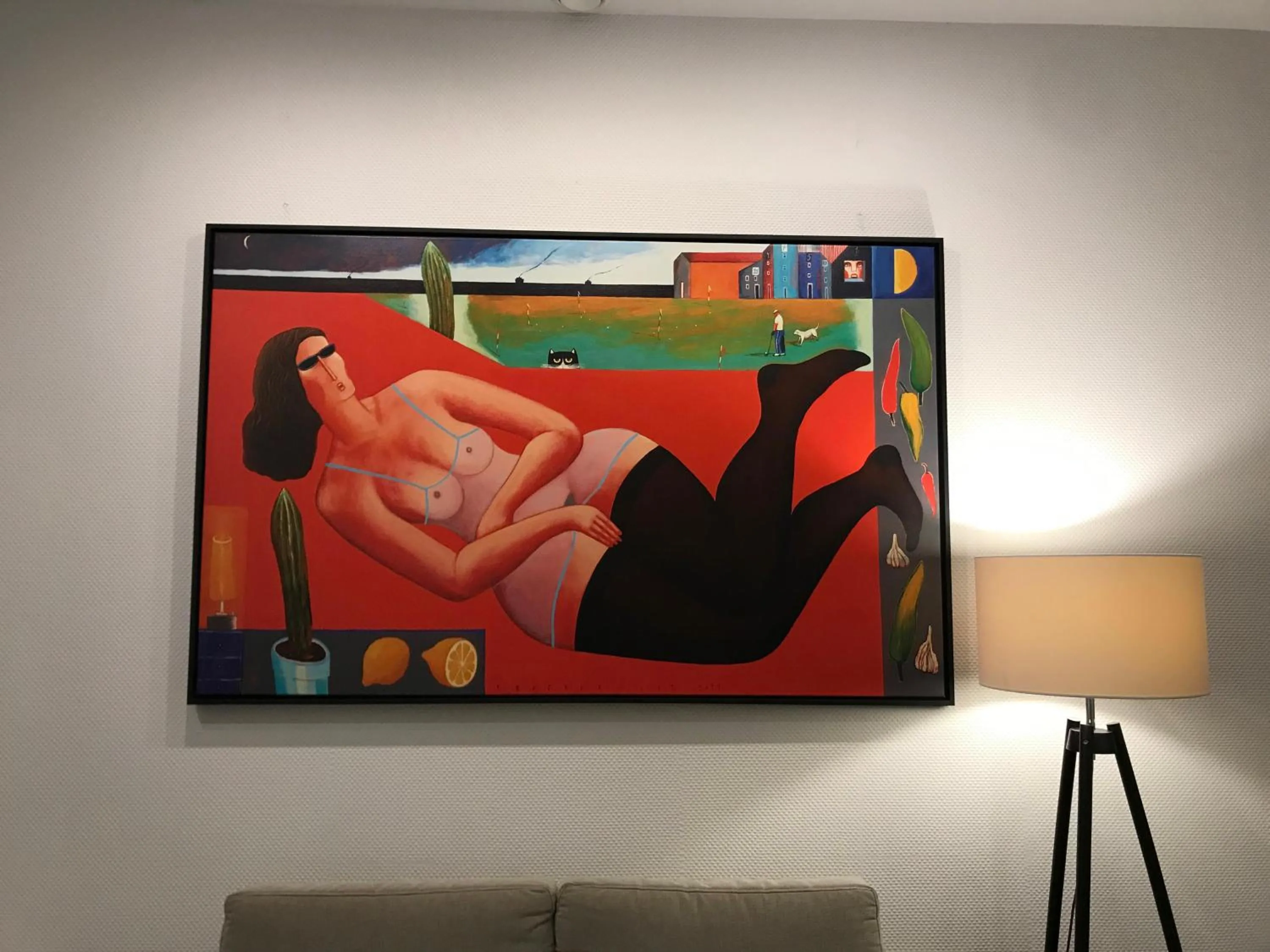 Decorative detail in Flinski Sport X SPA, Boutique X Art