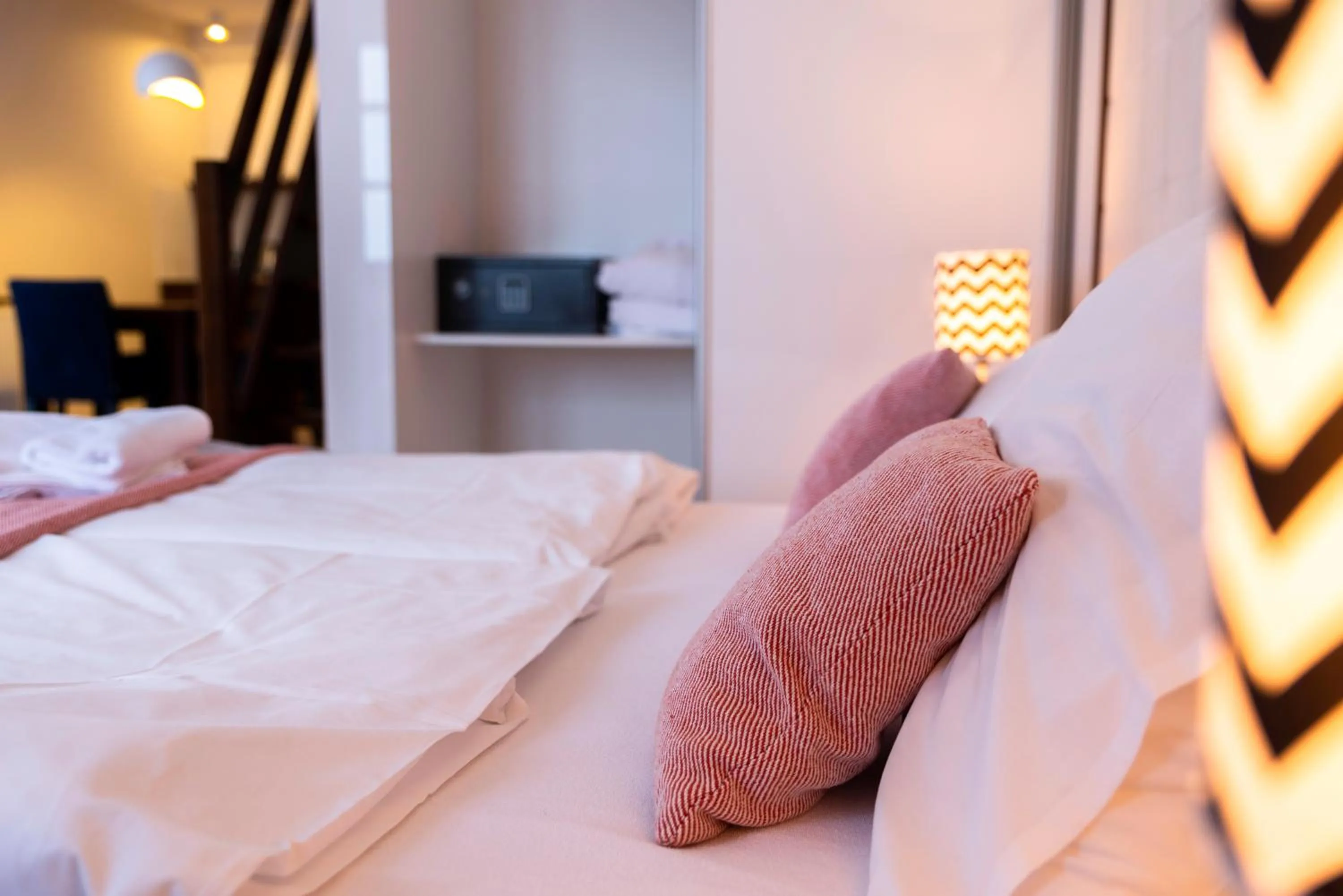 Bed in Flinski Sport X SPA, Boutique X Art