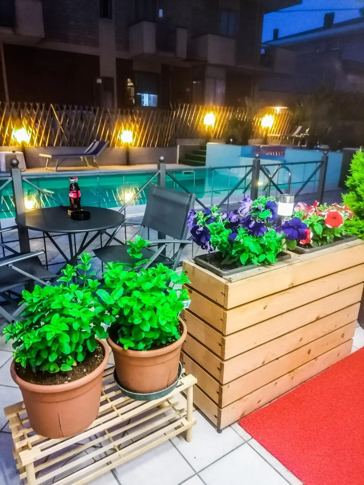 Decorative detail in Hotel A Casa Nostra