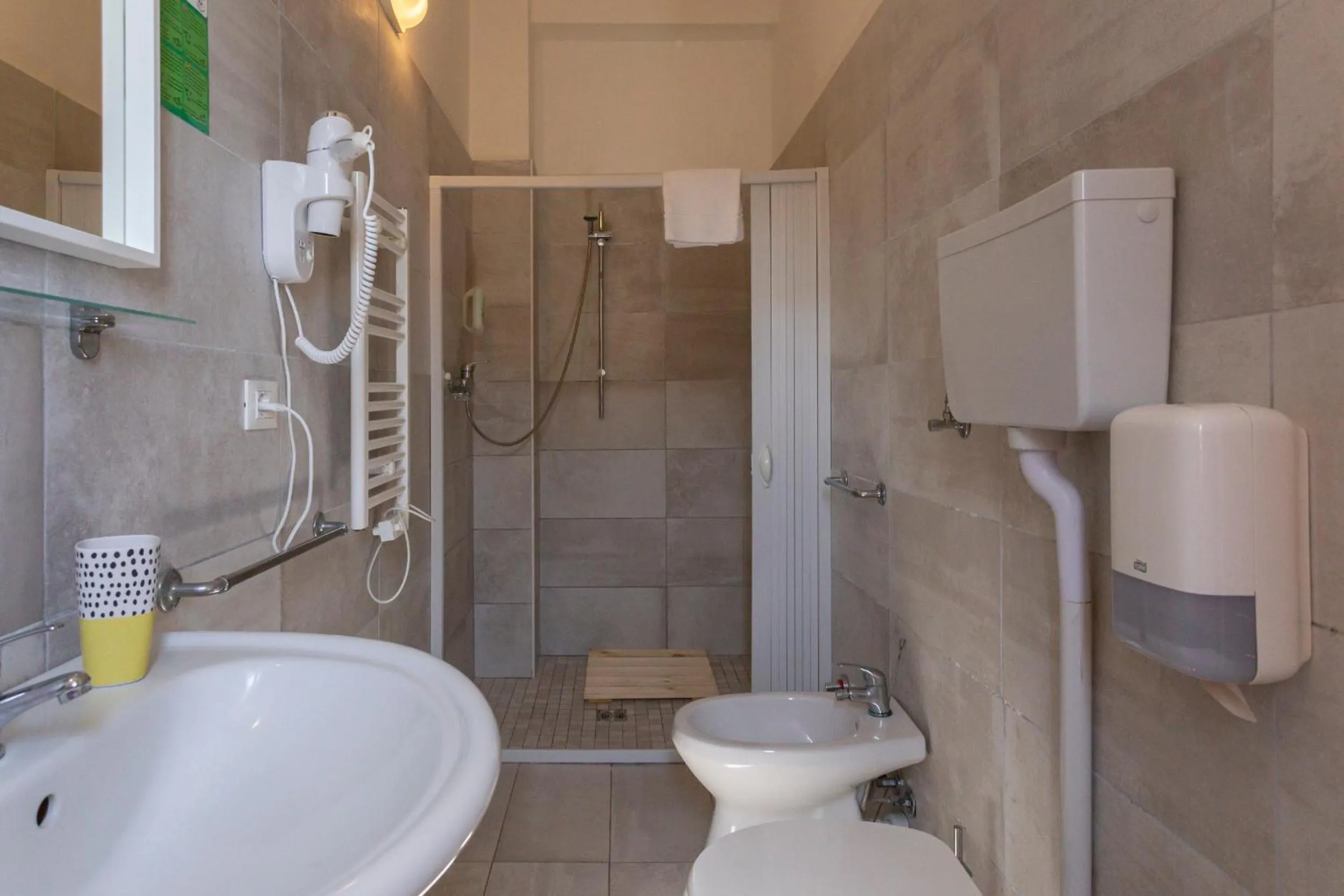 Shower in Hotel A Casa Nostra