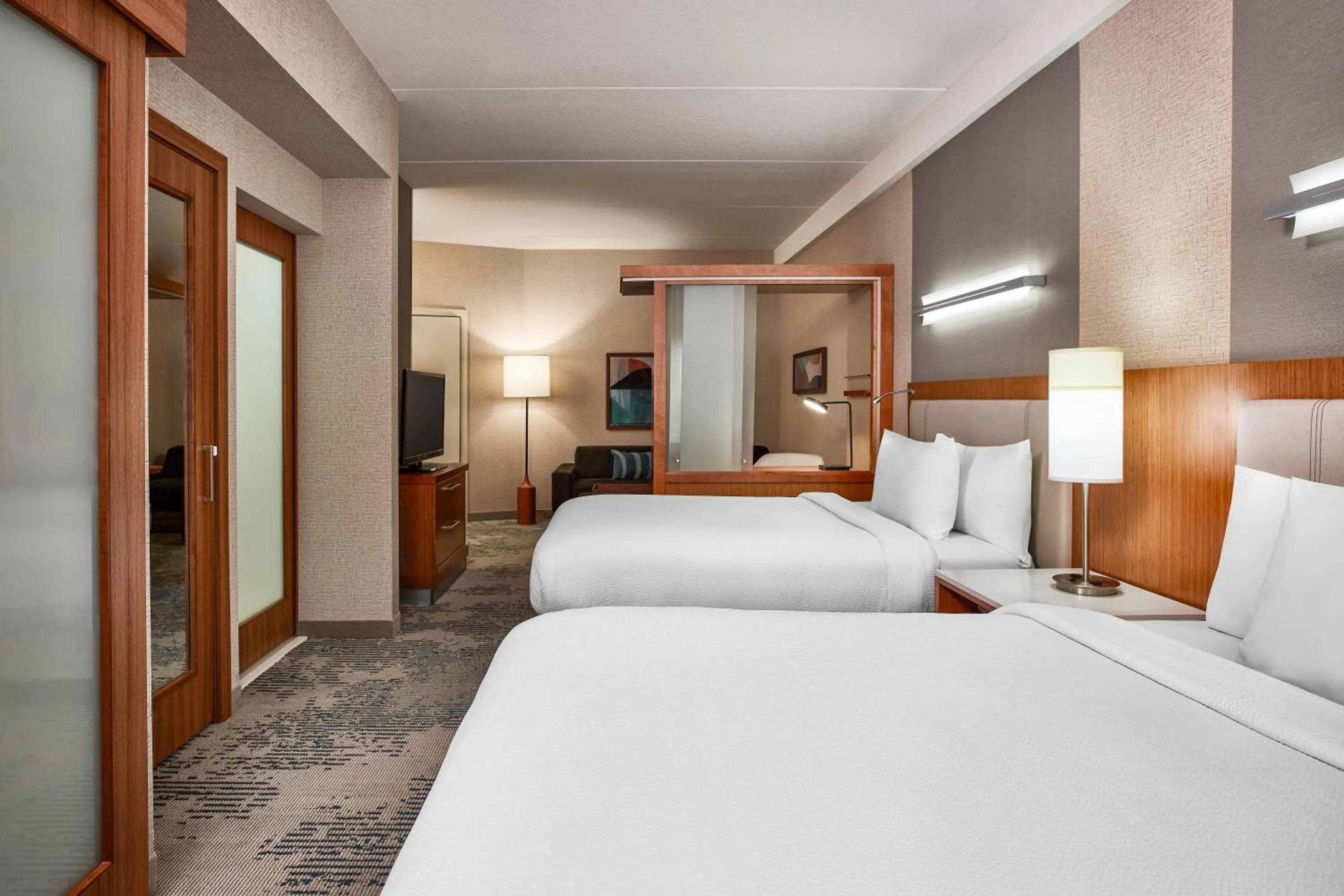 Photo of the whole room, Bed in SpringHill Suites by Marriott Deadwood