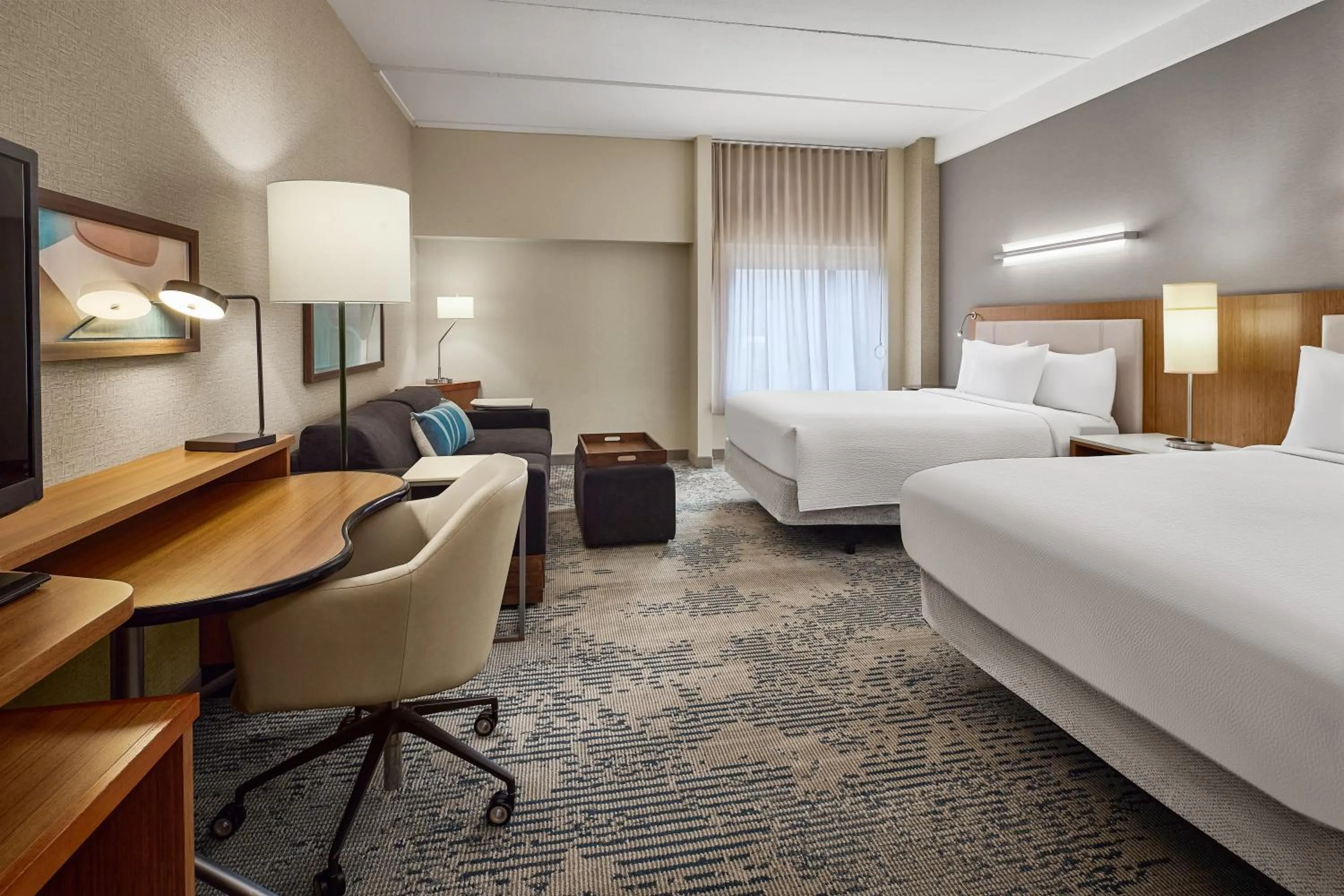 Bedroom, Bed in SpringHill Suites by Marriott Deadwood