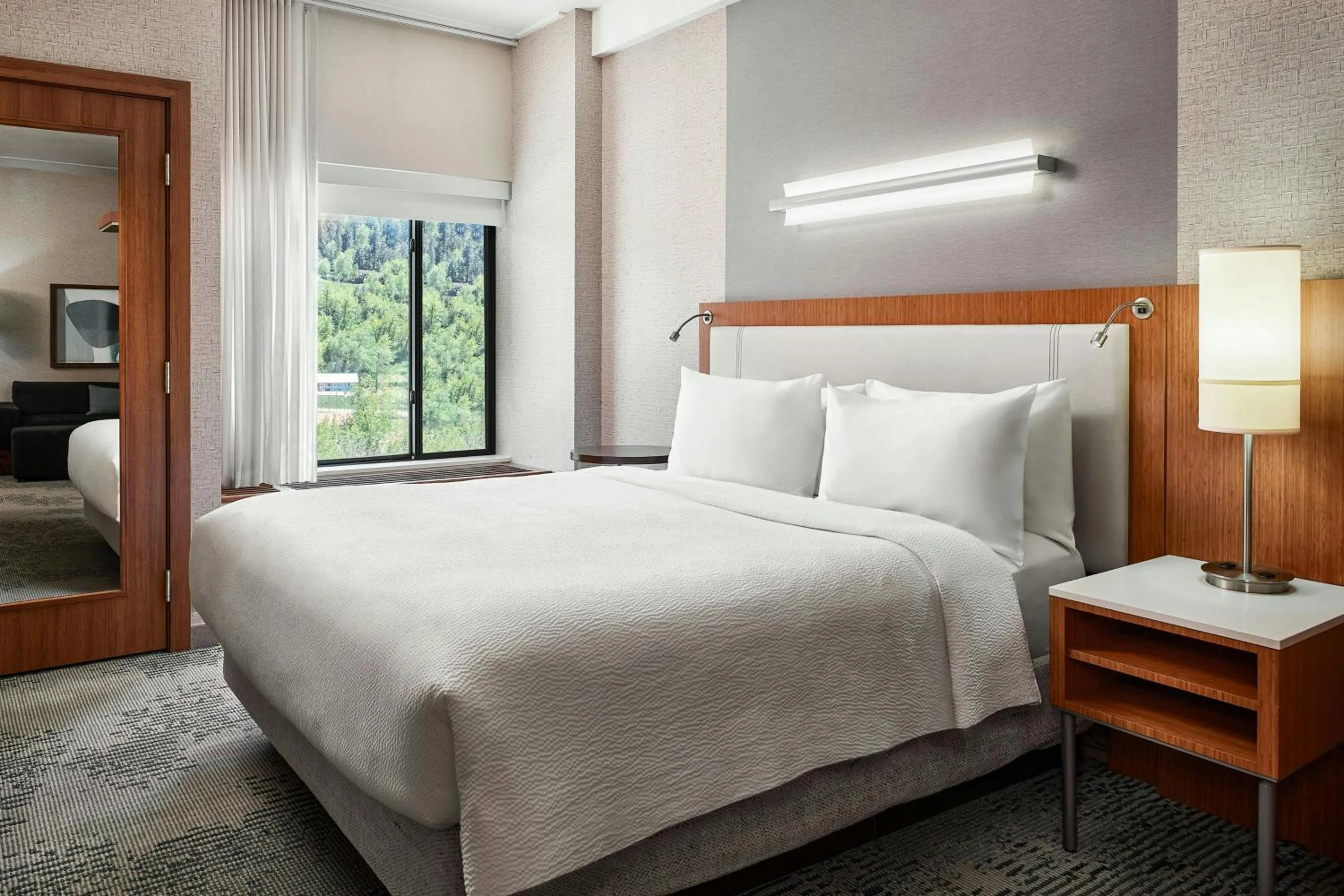 Photo of the whole room, Bed in SpringHill Suites by Marriott Deadwood