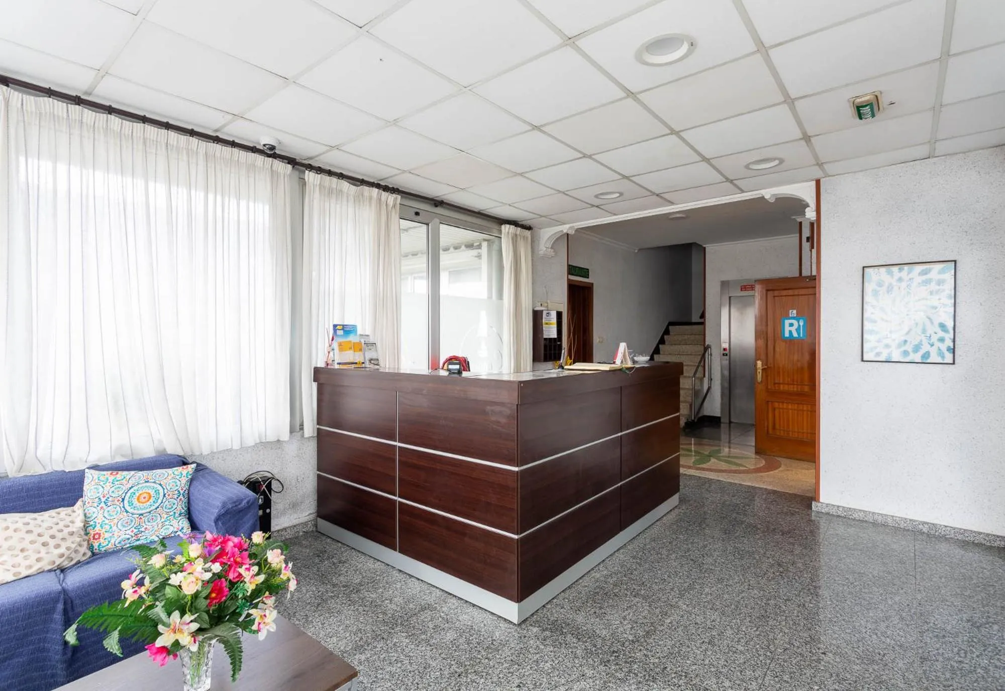 Lobby or reception in Hotel Canaima Bruma 1,5 k Camino