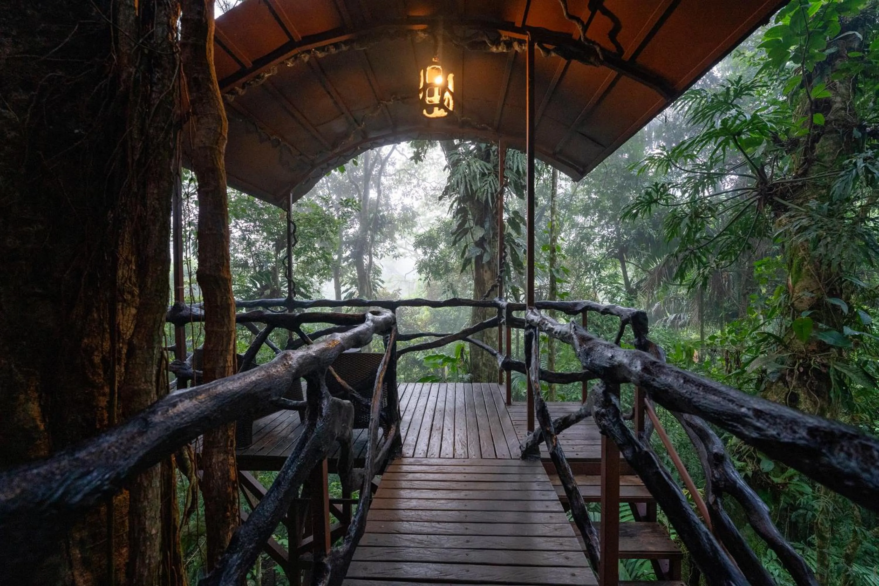 Balcony/Terrace in Maquenque Lodge