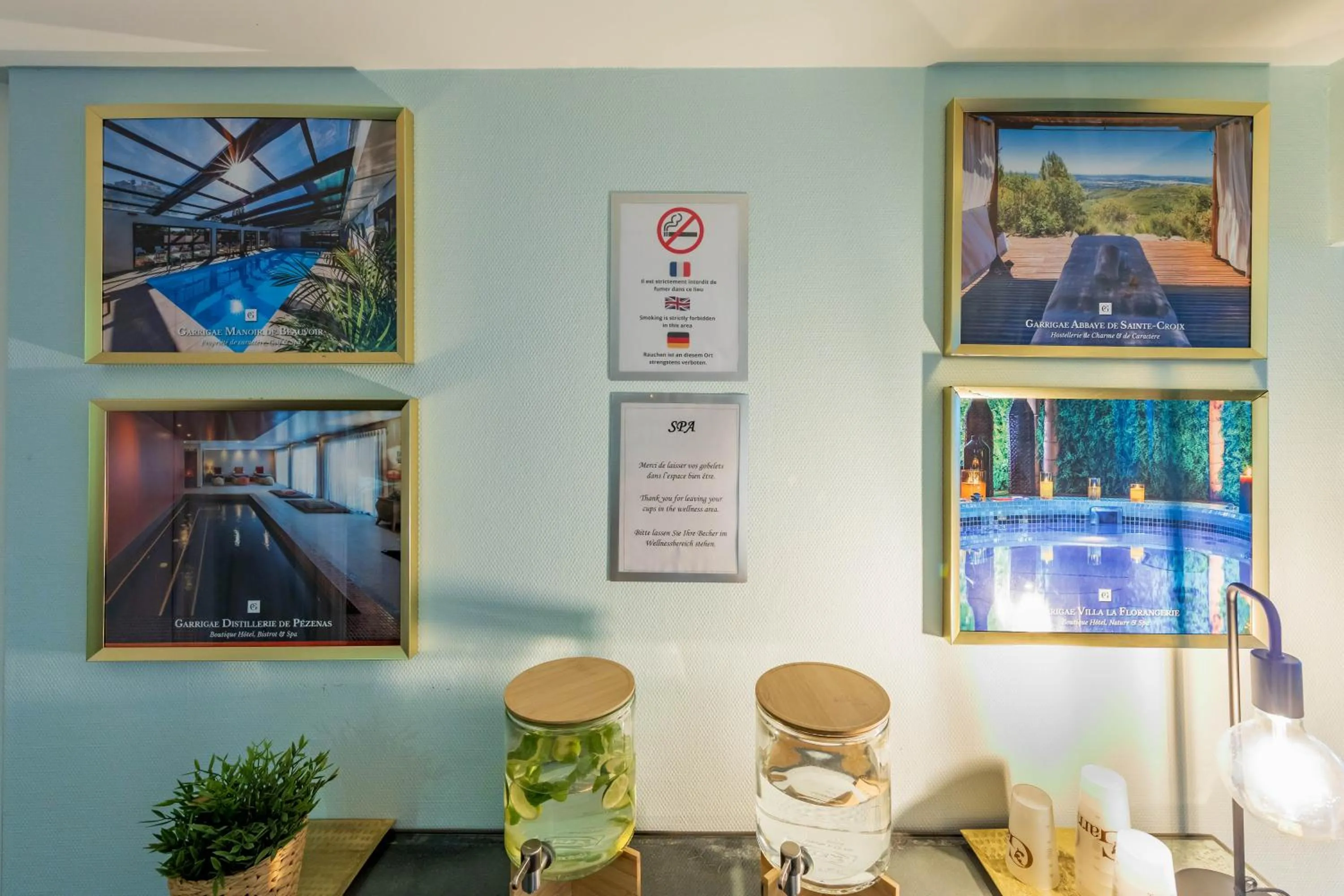 Spa and wellness centre/facilities in Hôtel Villa La Florangerie - SPA & Piscine