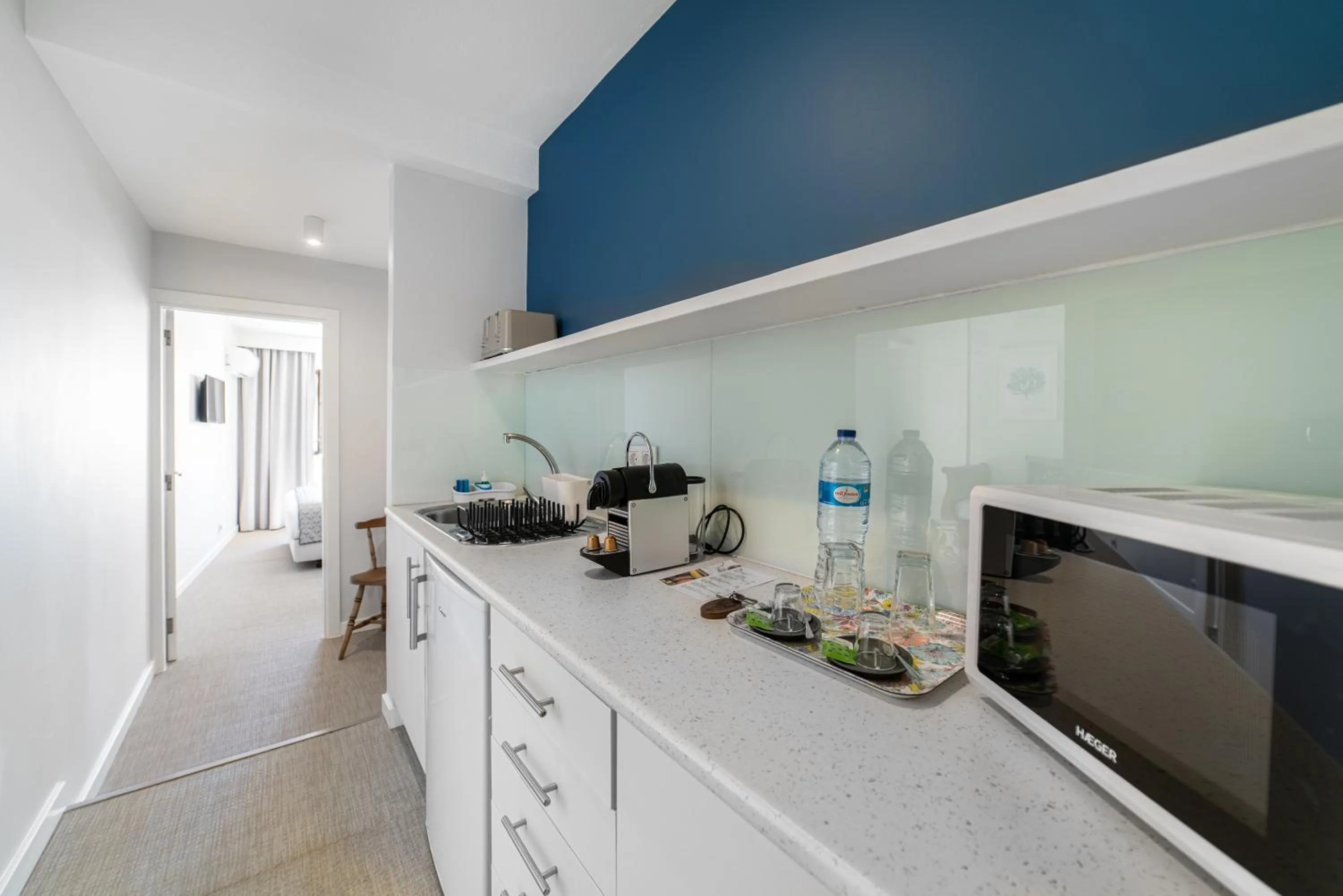 Kitchen or kitchenette in Castelo Guest House