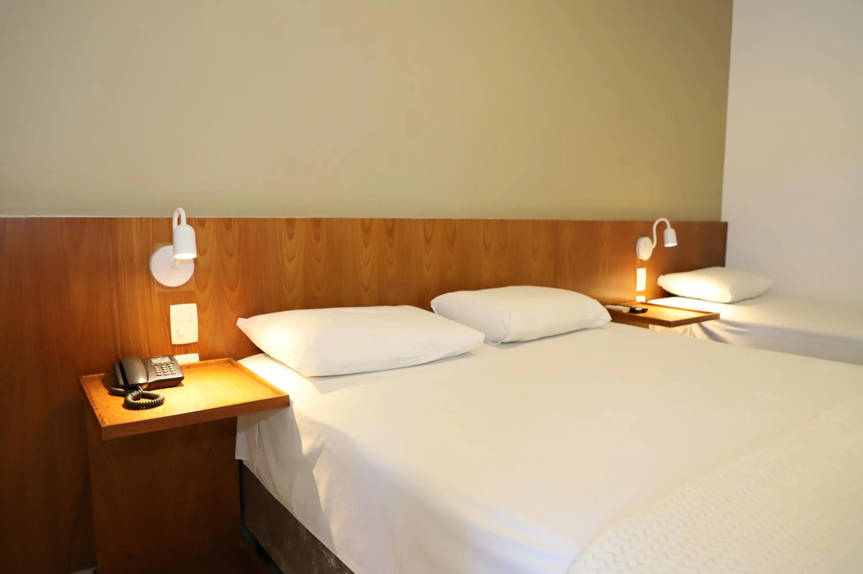 Bed in Engenho da Serra Hotel EcoResort