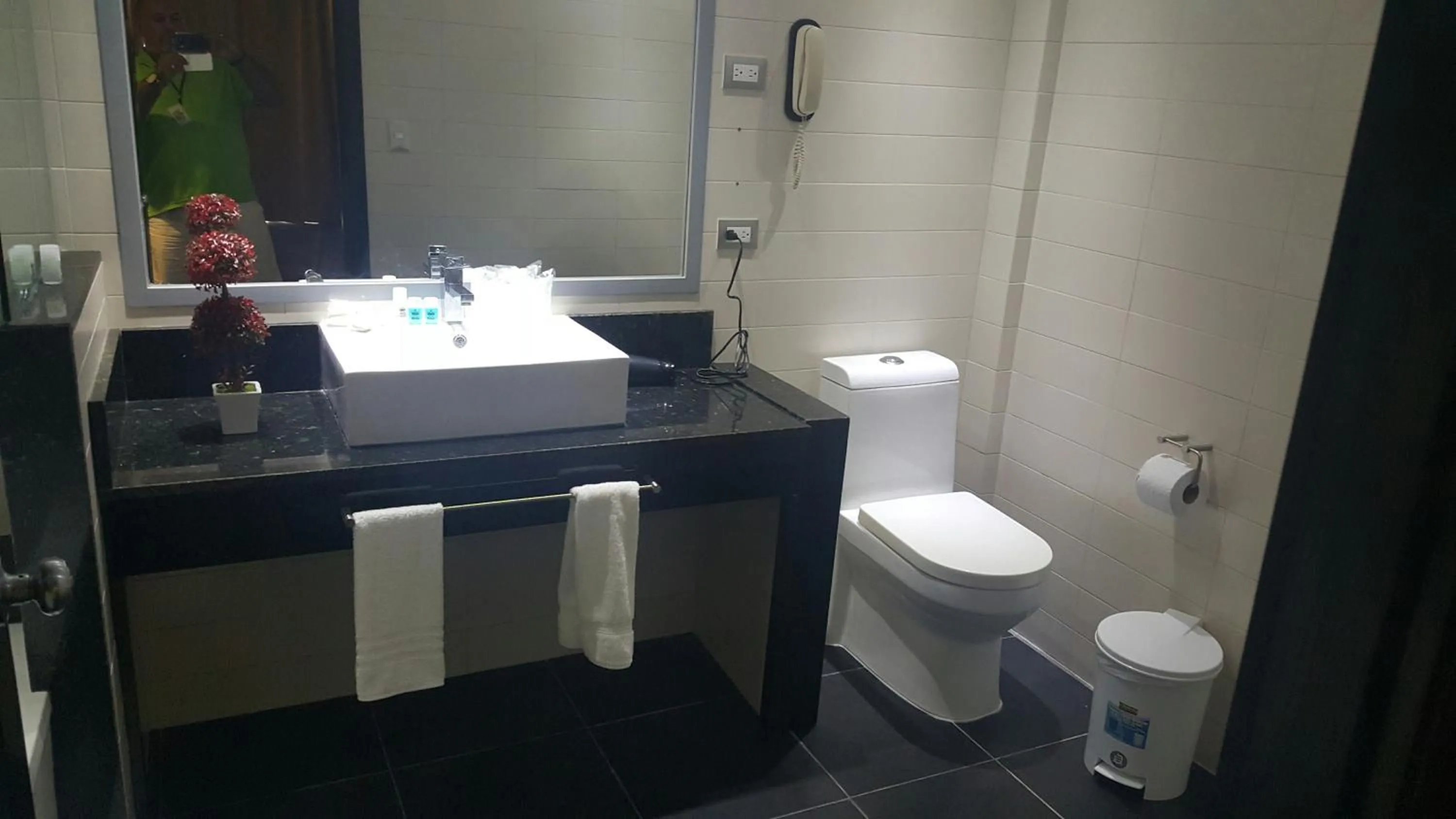 Toilet in Savoy Hotel Boutique