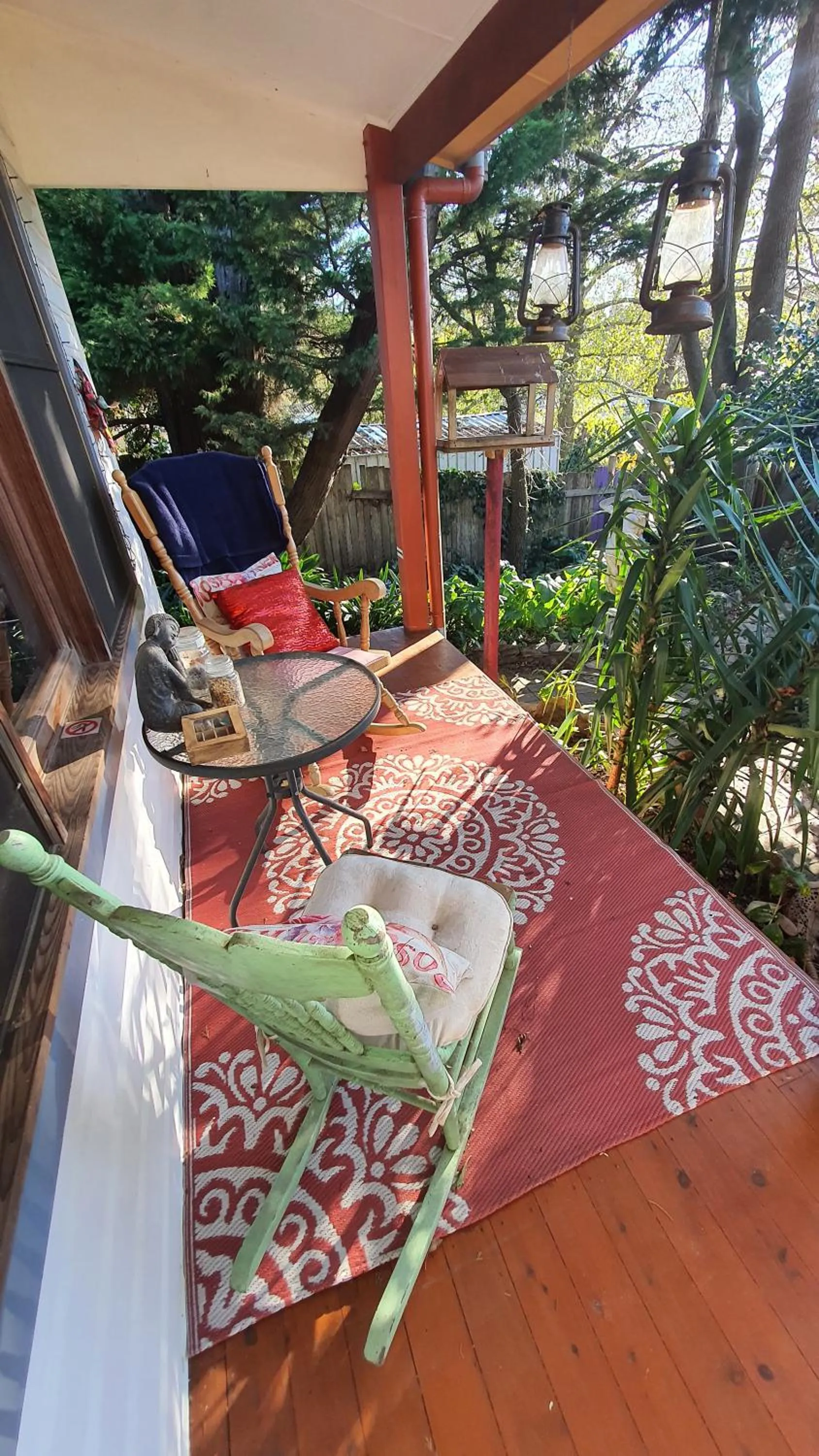 Patio in Bowral Road Art Gallery Bed and Breakfast