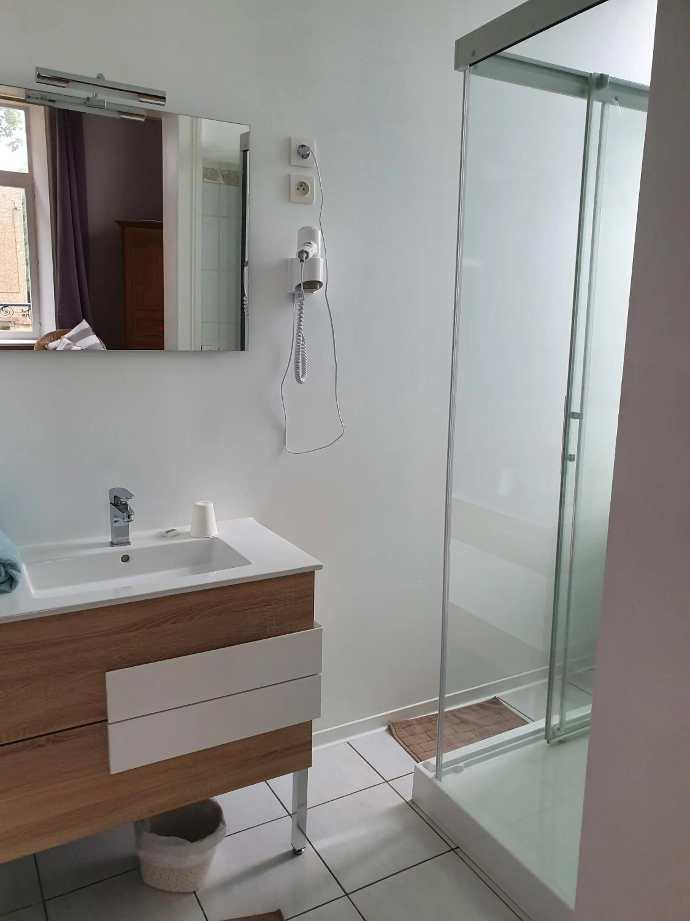 Bathroom in Chambres d'Hôtes des Rouets