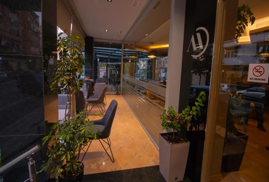 Patio in Albanopolis Hotel