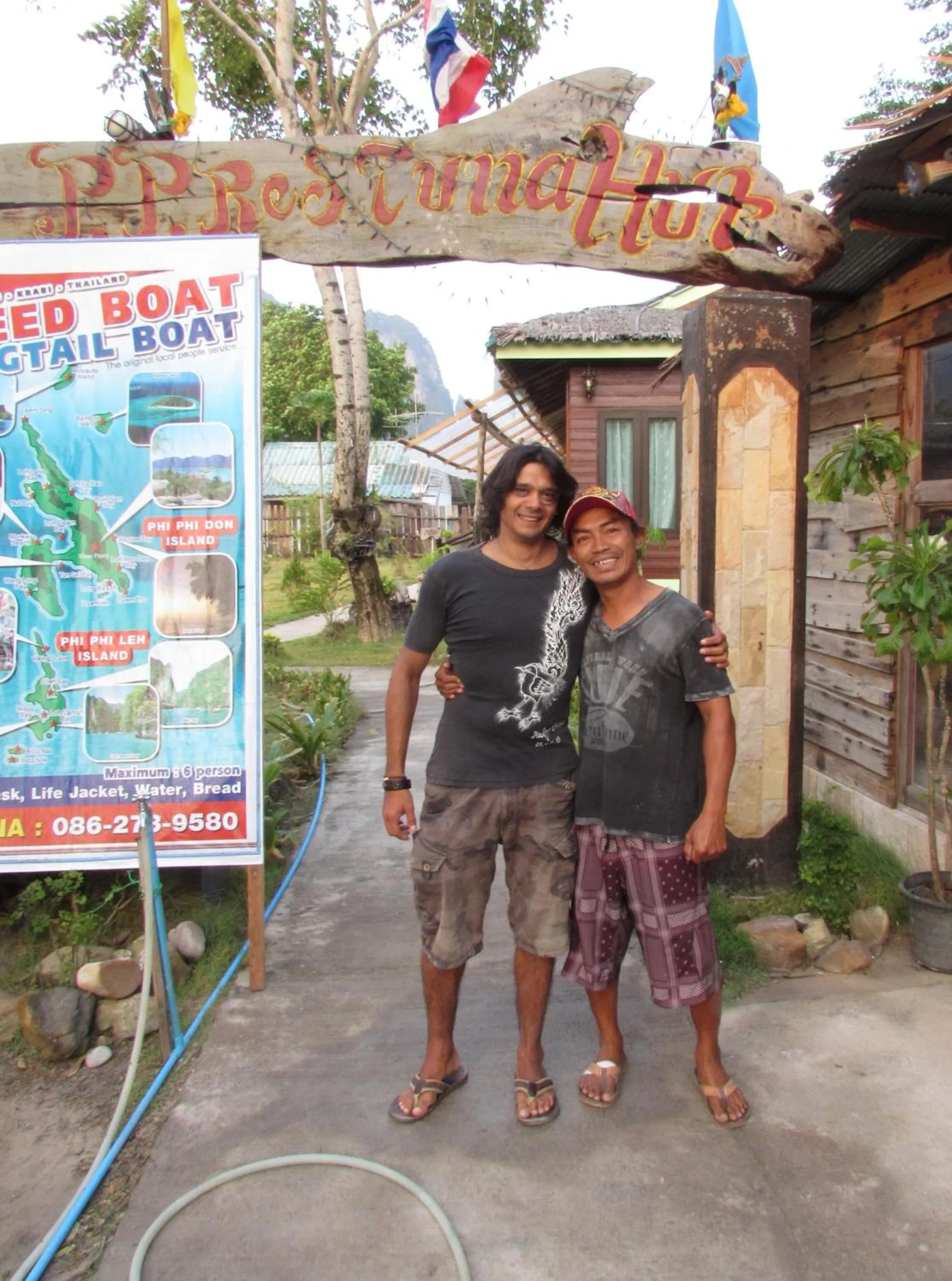 Staff in PP Red Tuna Hut
