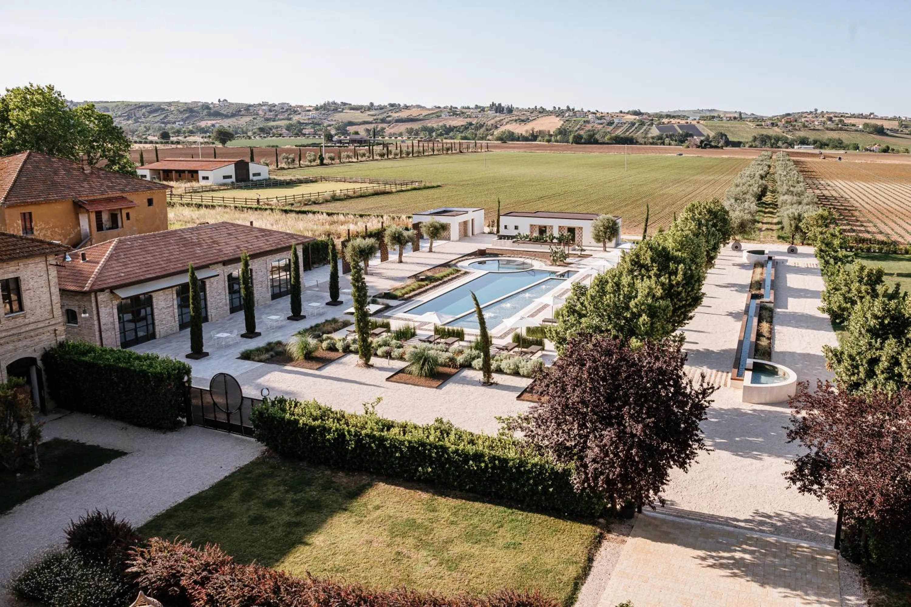 Swimming pool in Villa Corallo